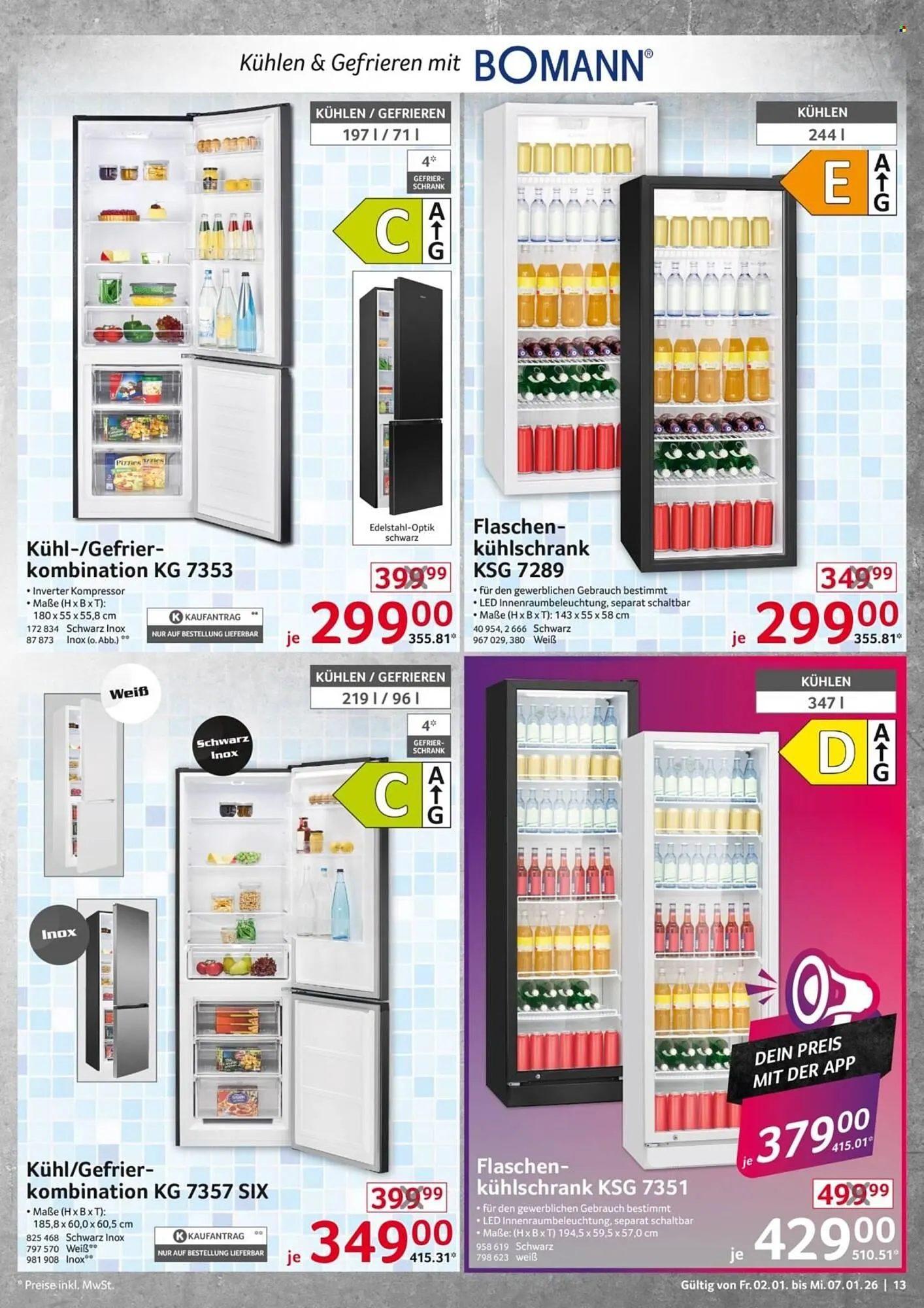 Selgros Prospekt von 2. Januar bis 7. Januar 2026 - Prospekt seite 13