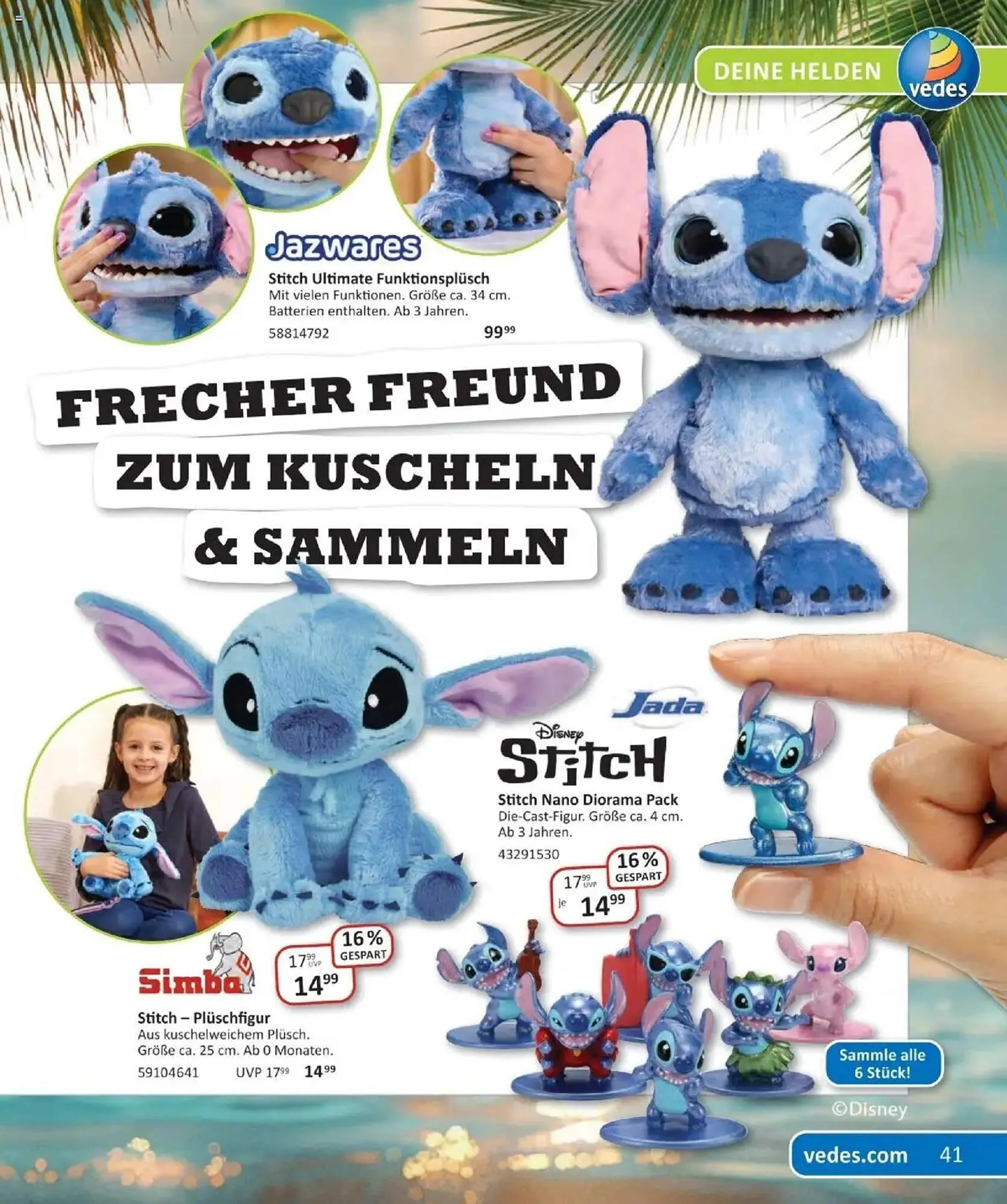 Vedes Prospekt von 29. September bis 6. Januar 2026 - Prospekt seite 41