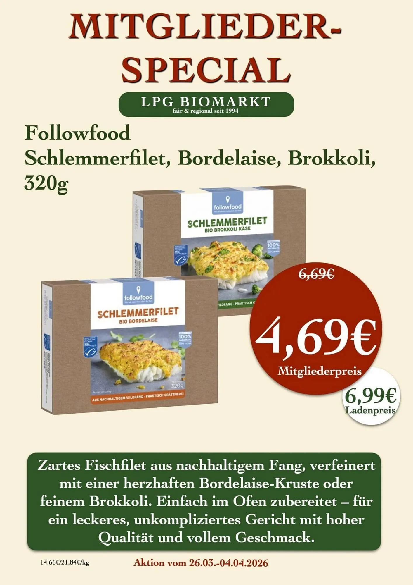 LPG Biomarkt Prospekt von 26. März bis 1. April 2026 - Prospekt seite 9