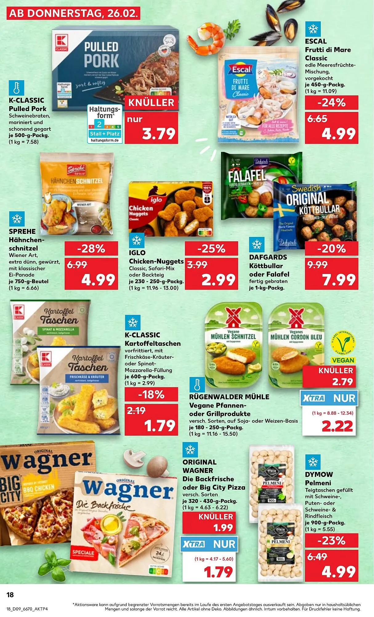 Kaufland Prospekt von 25. Februar bis 3. März 2026 - Prospekt seite 18