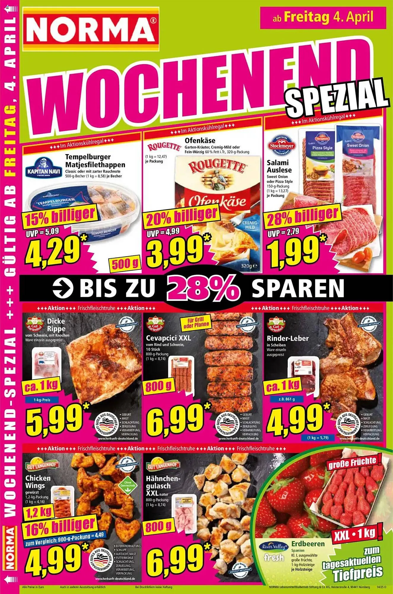 Norma Prospekt von 31. März bis 6. April 2025 - Prospekt seite 18