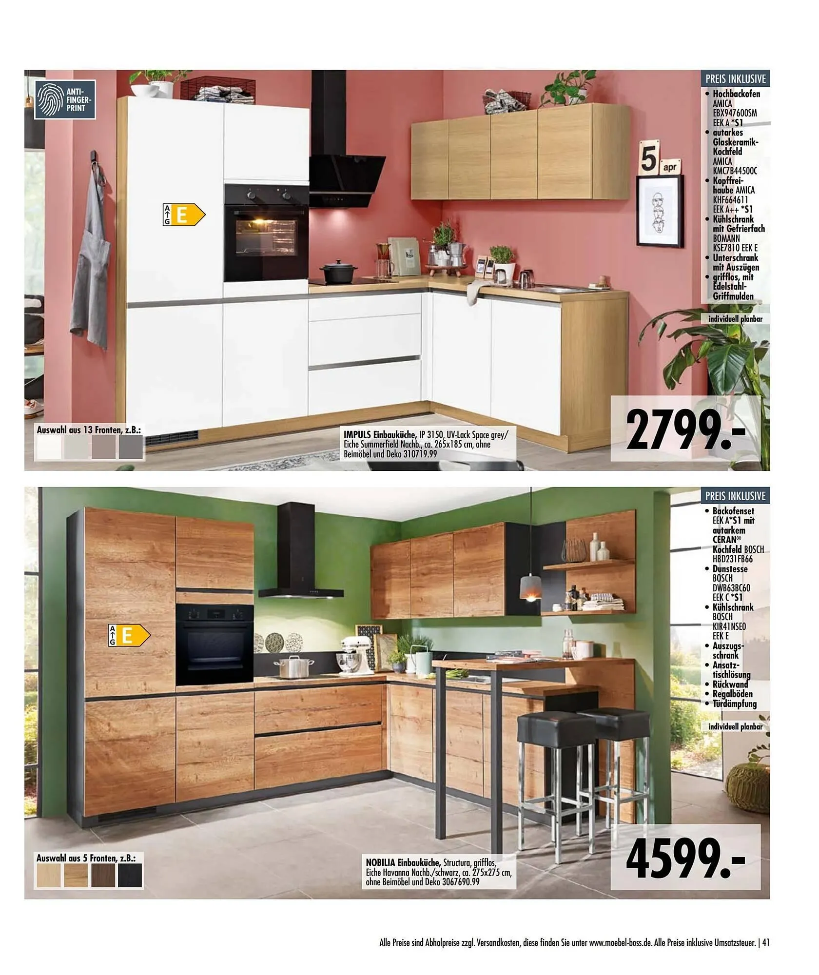 Möbel Boss Prospekt von 21. April bis 30. November 2026 - Prospekt seite 41