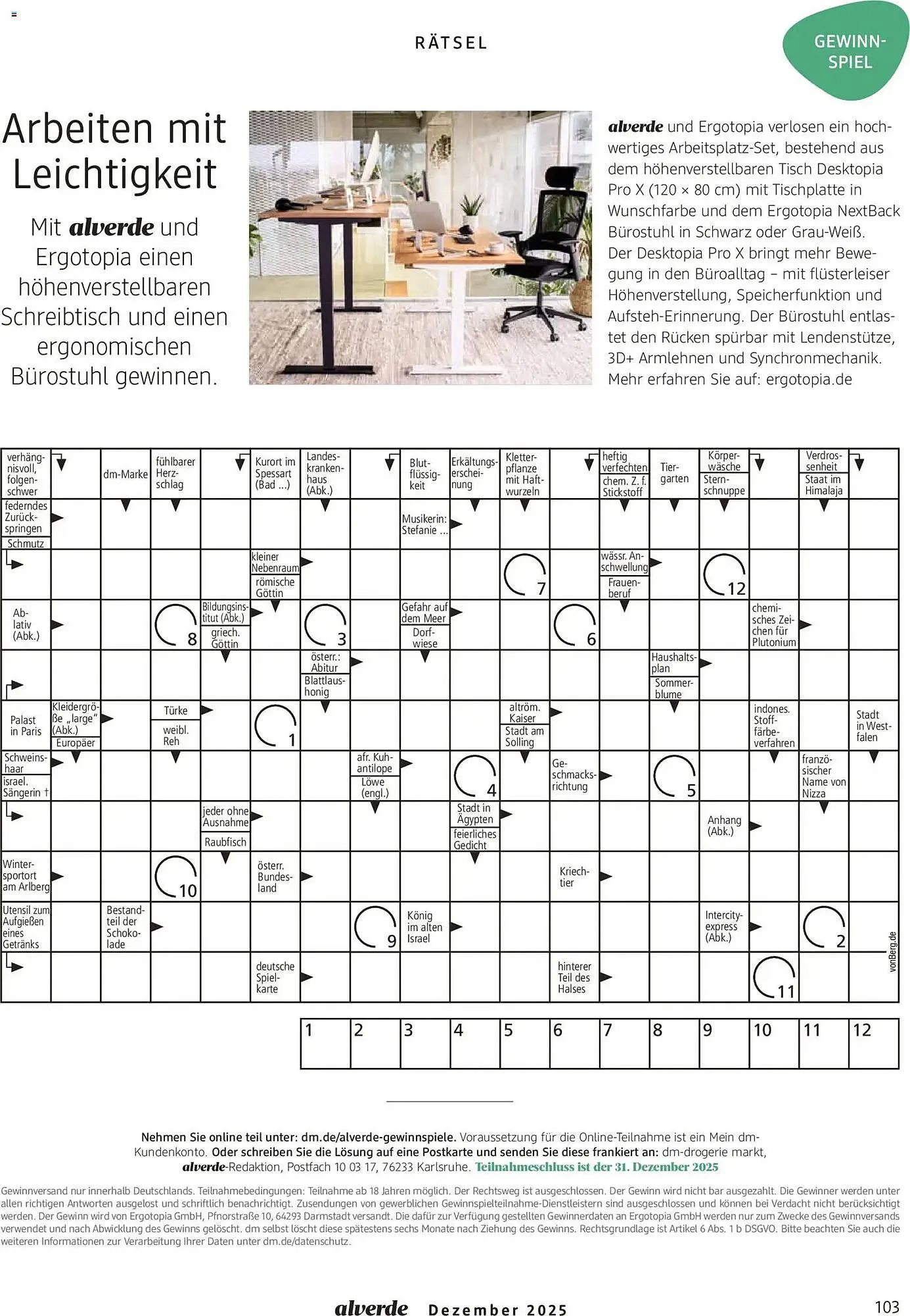 Dm drogerie Magazin von 1. Januar bis 31. Januar 2026 - Prospekt seite 103