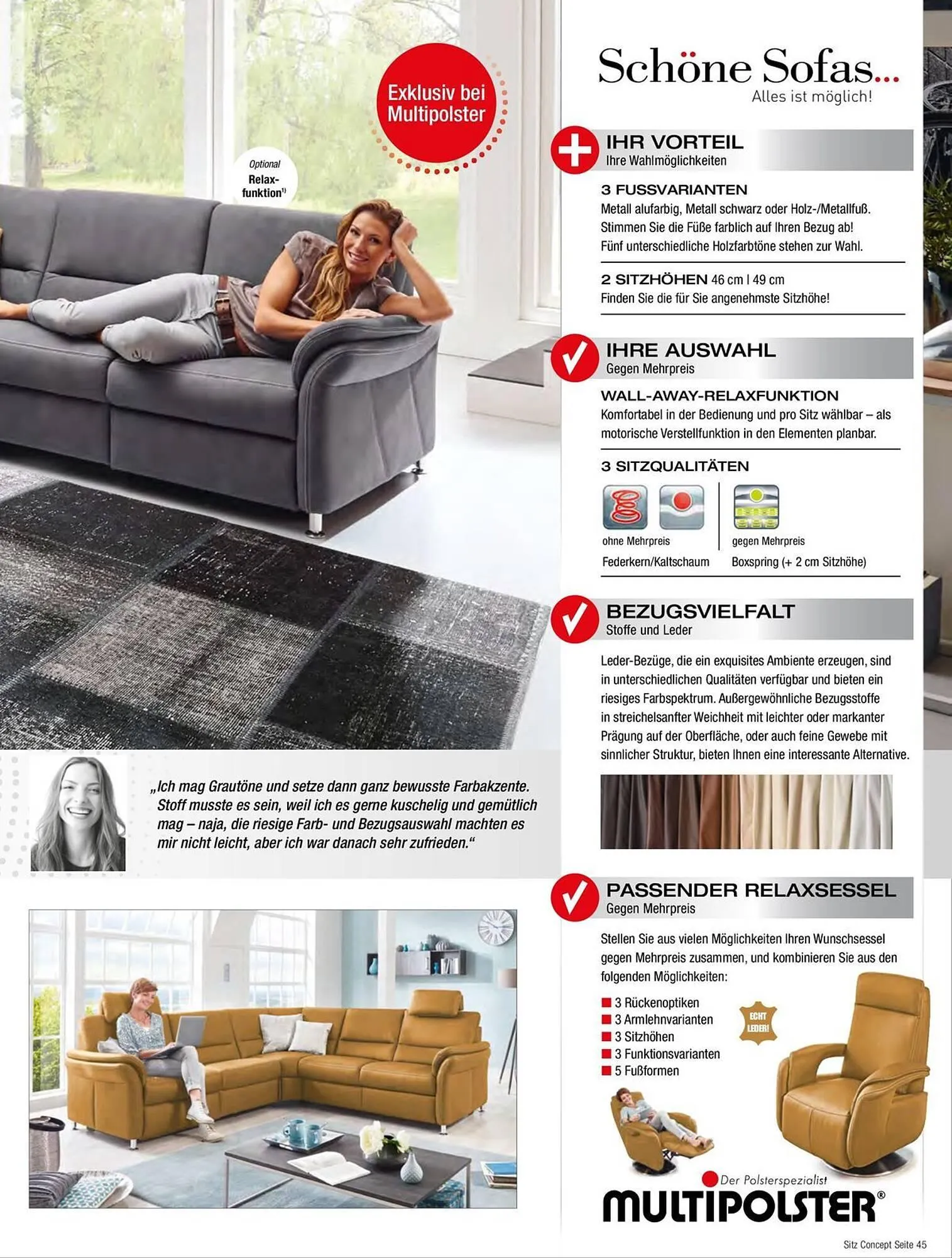 Multipolster Prospekt von 25. Juni bis 31. Juli 2025 - Prospekt seite 45