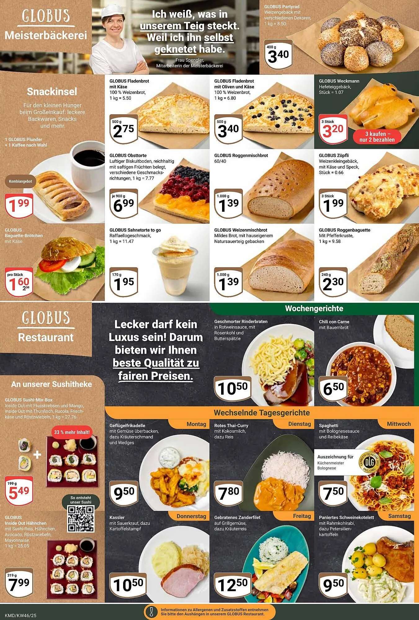 Globus Prospekt von 10. November bis 15. November 2025 - Prospekt seite 7