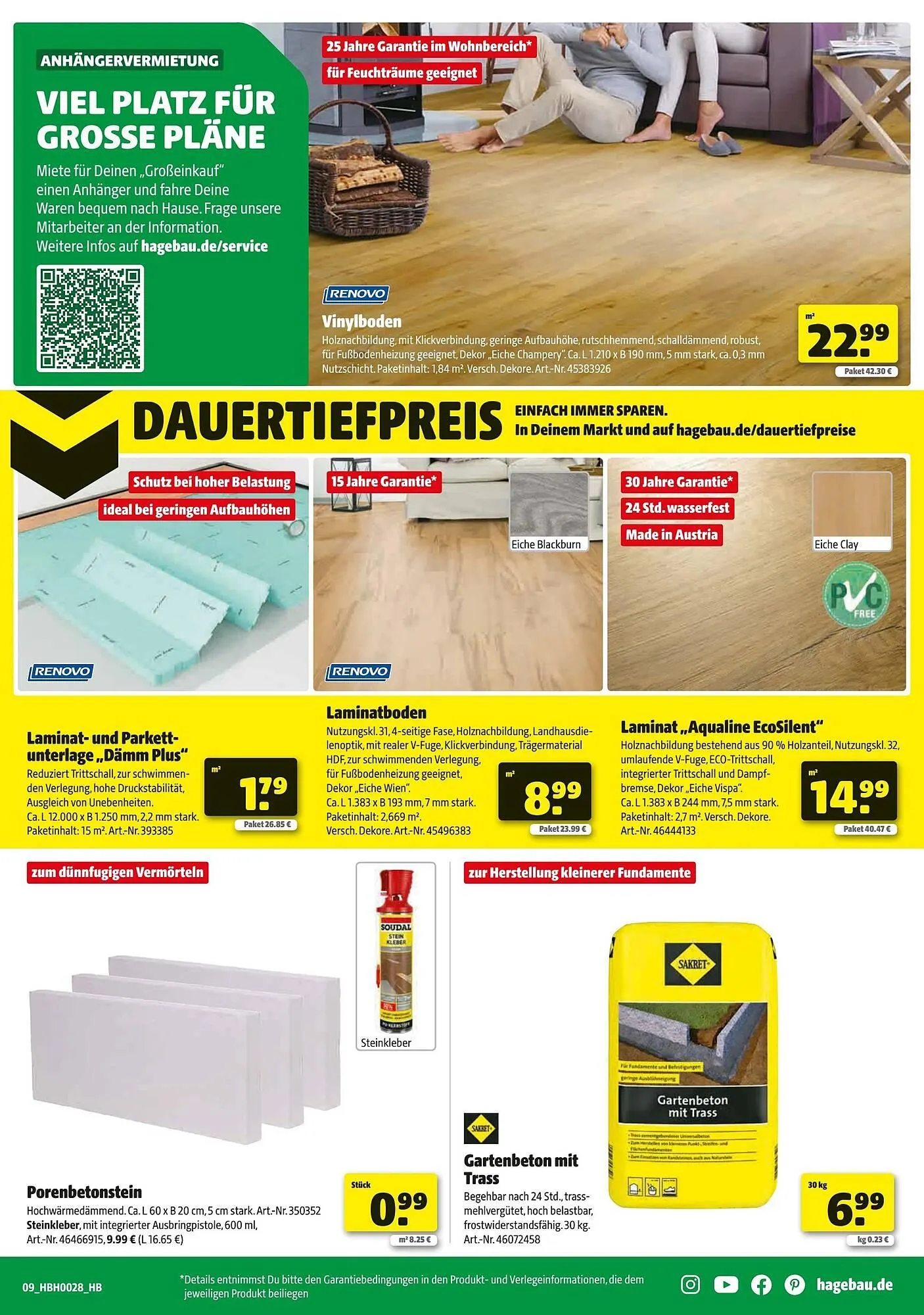 Hagebau Prospekt von 5. Juli bis 13. Juli 2025 - Prospekt seite 9