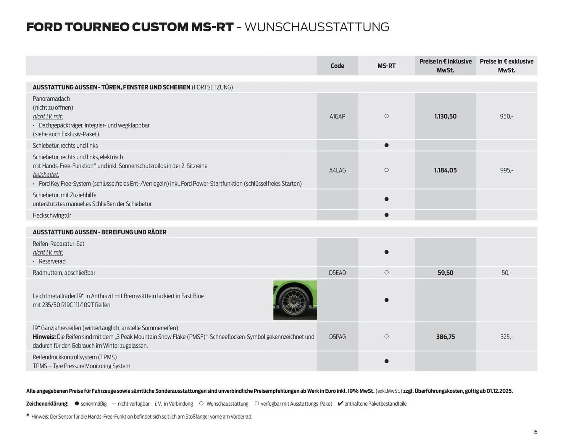 Ford Prospekt von 10. Dezember bis 31. Dezember 2025 - Prospekt seite 15