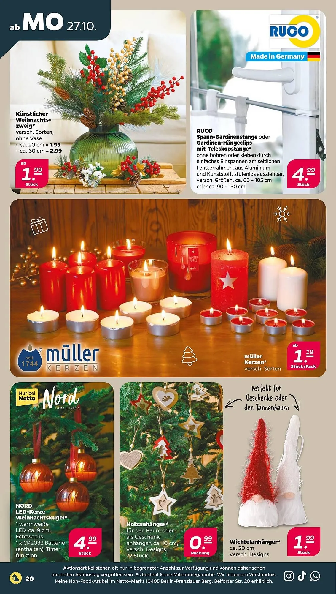 NETTO Prospekt von 27. Oktober bis 1. November 2025 - Prospekt seite 22
