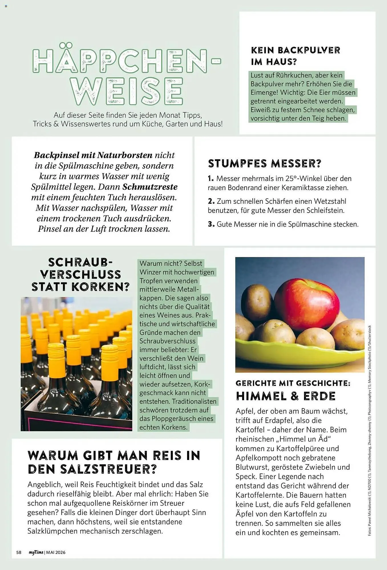Combi Magazin von 1. Mai bis 31. Mai 2026 - Prospekt seite 58