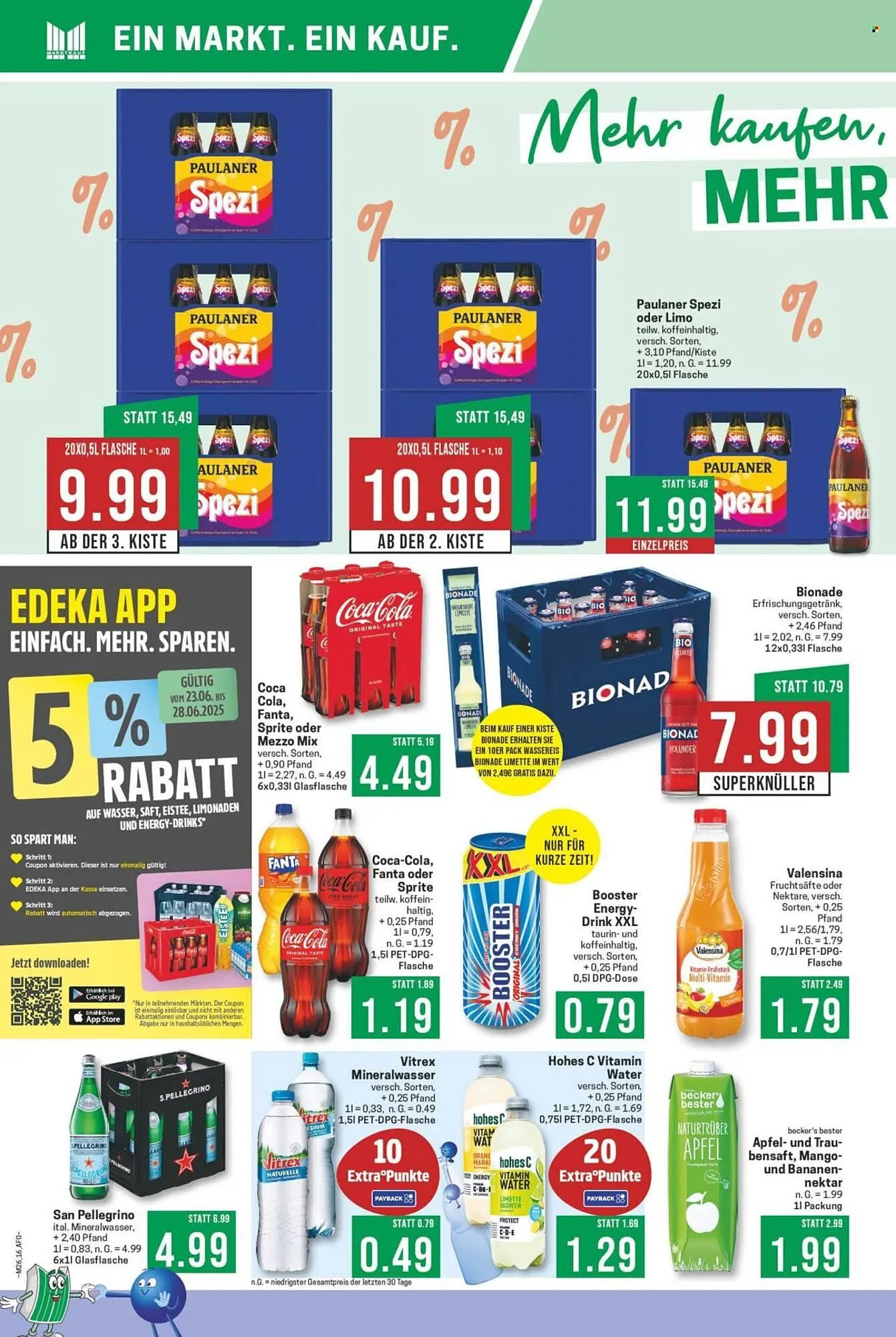 Marktkauf Prospekt von 23. Juni bis 28. Juni 2025 - Prospekt seite 16