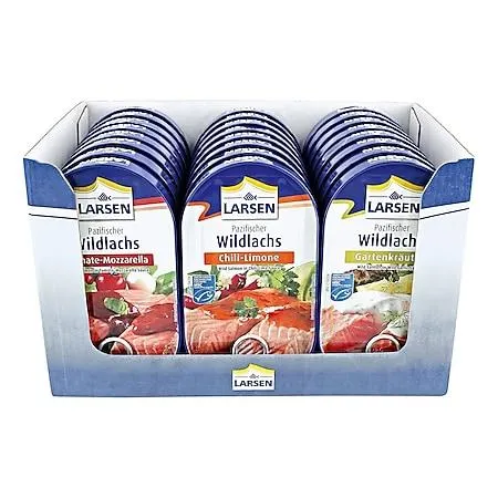 MSC Larsen Wildlachs 200 g verschiedene Sorten, 24er Pack