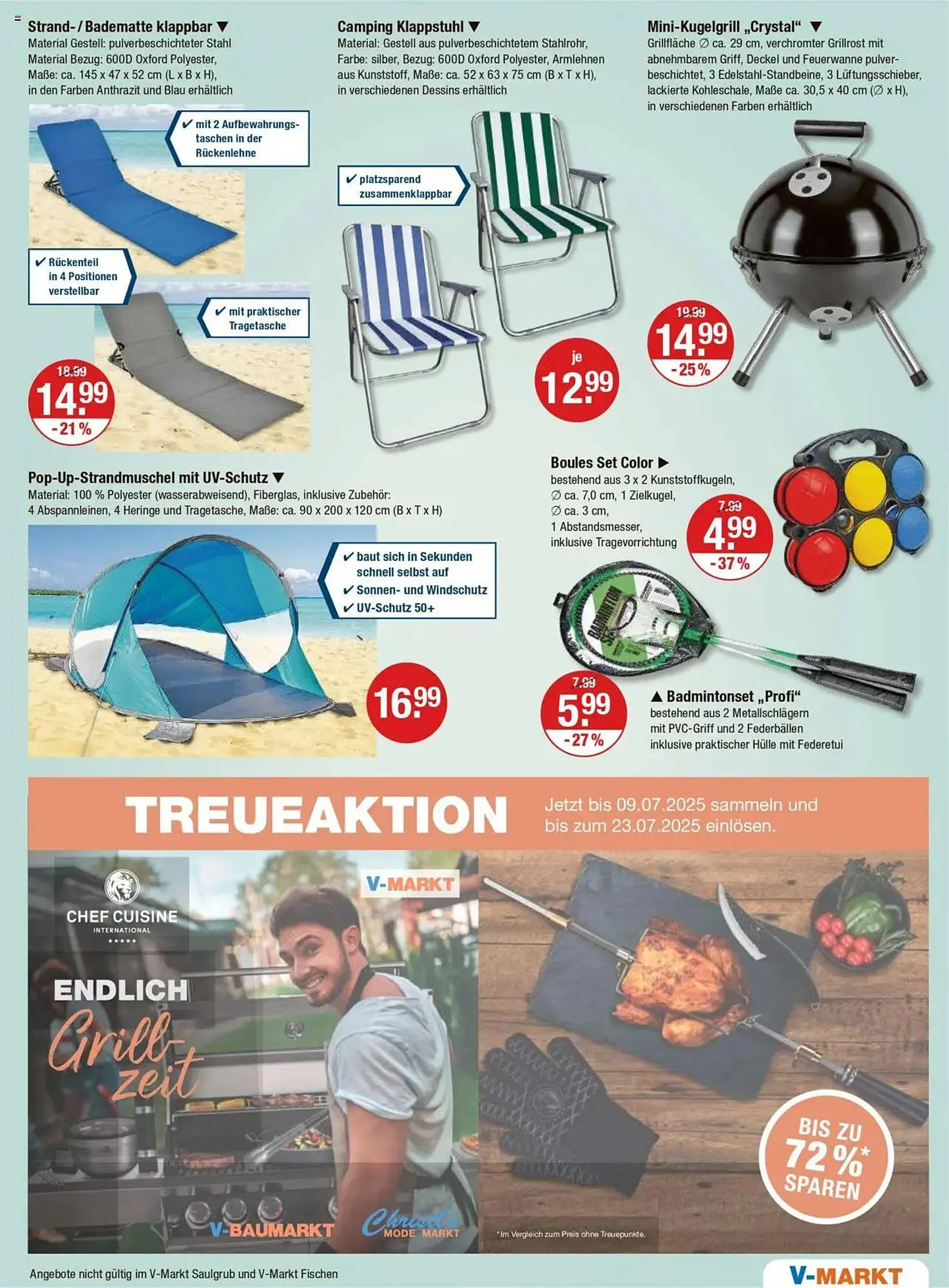 V Markt Prospekt von 5. Juni bis 11. Juni 2025 - Prospekt seite 17