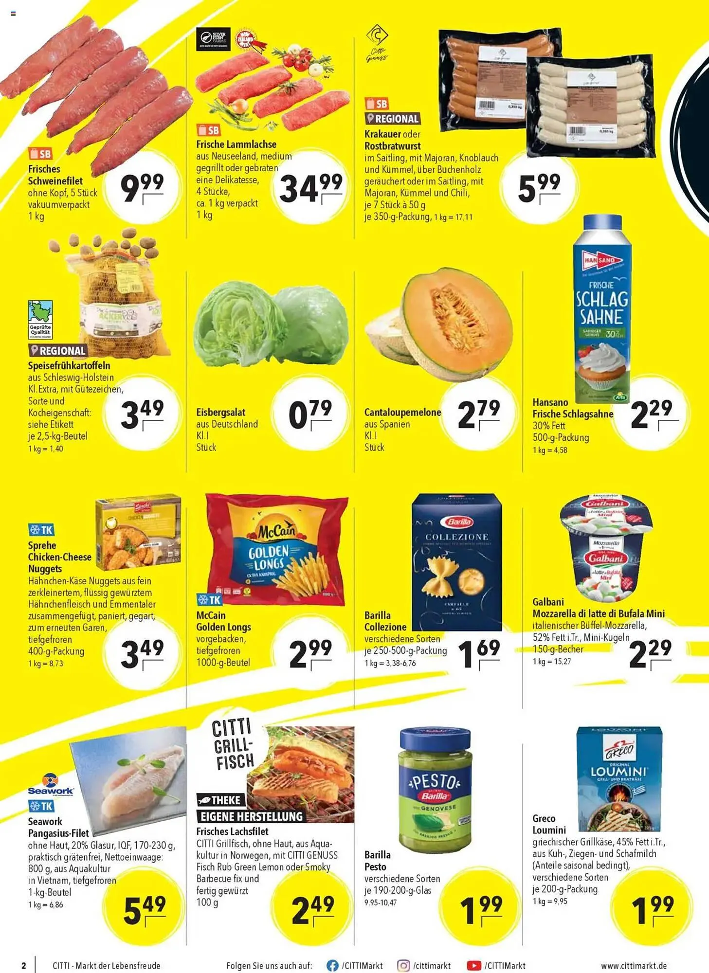 CITTI Markt Prospekt von 23. Juli bis 29. Juli 2025 - Prospekt seite 2