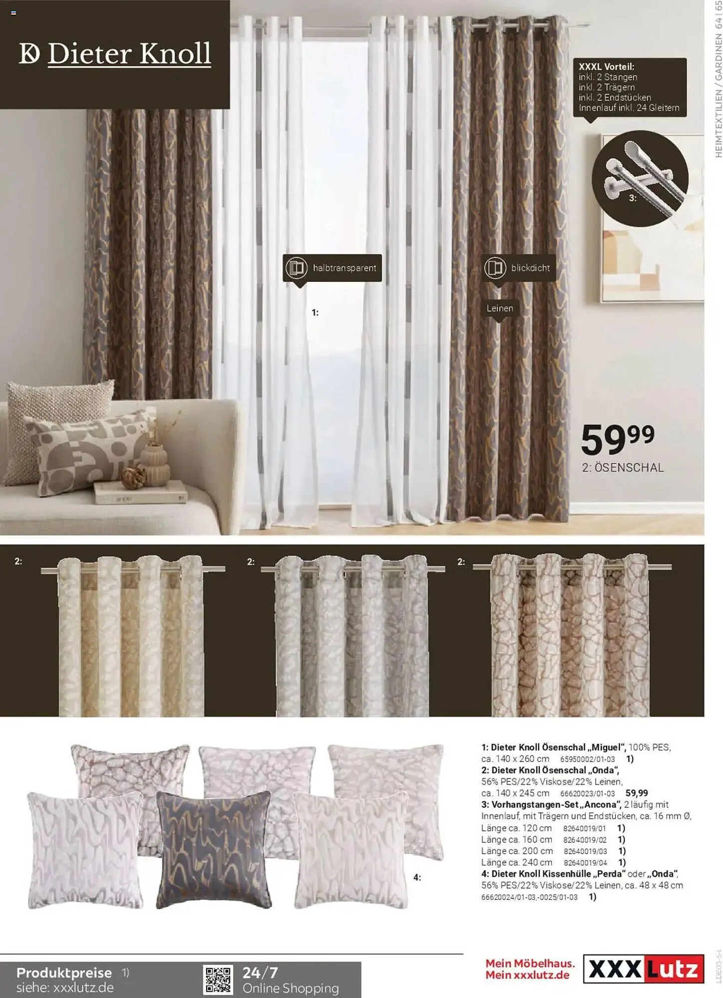 XXXLutz Prospekt von 1. März bis 30. Juni 2025 - Prospekt seite 65