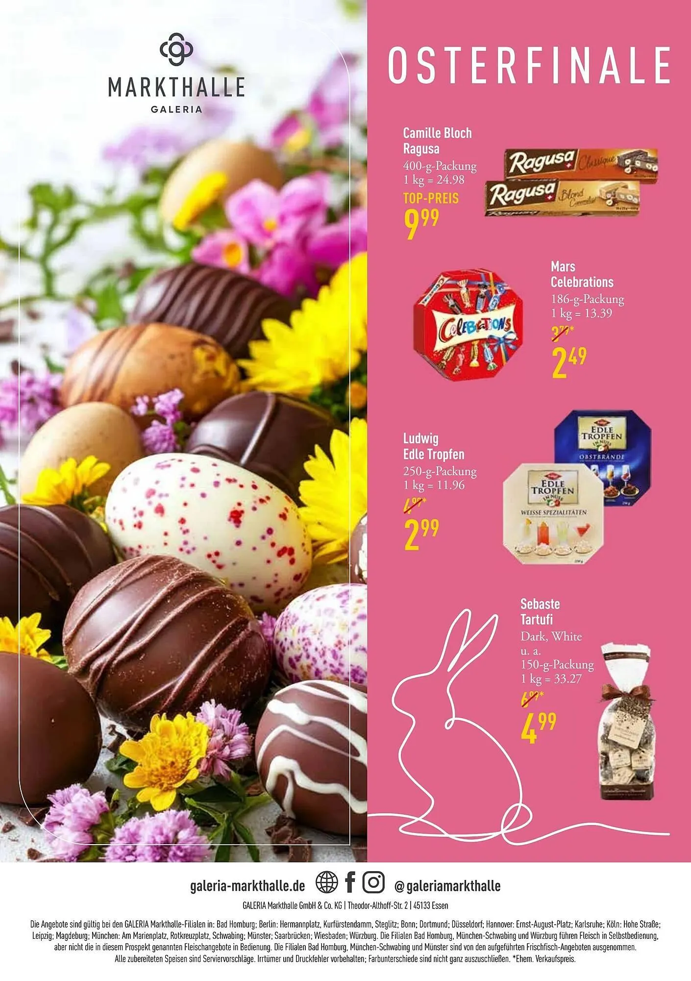 Galeria Markthalle Prospekt von 7. April bis 20. April 2025 - Prospekt seite 16