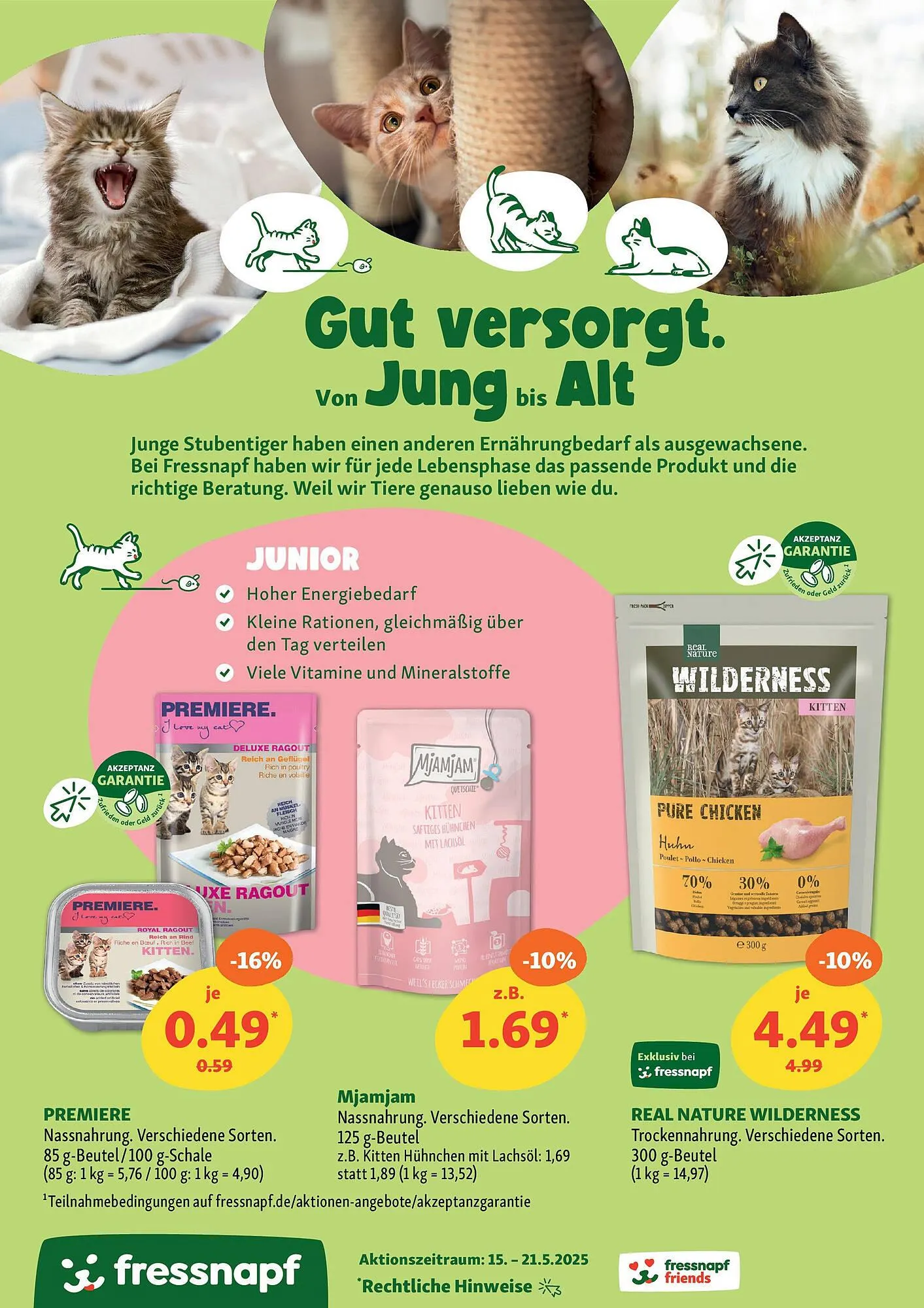 Fressnapf Prospekt von 14. Mai bis 21. Mai 2025 - Prospekt seite 7