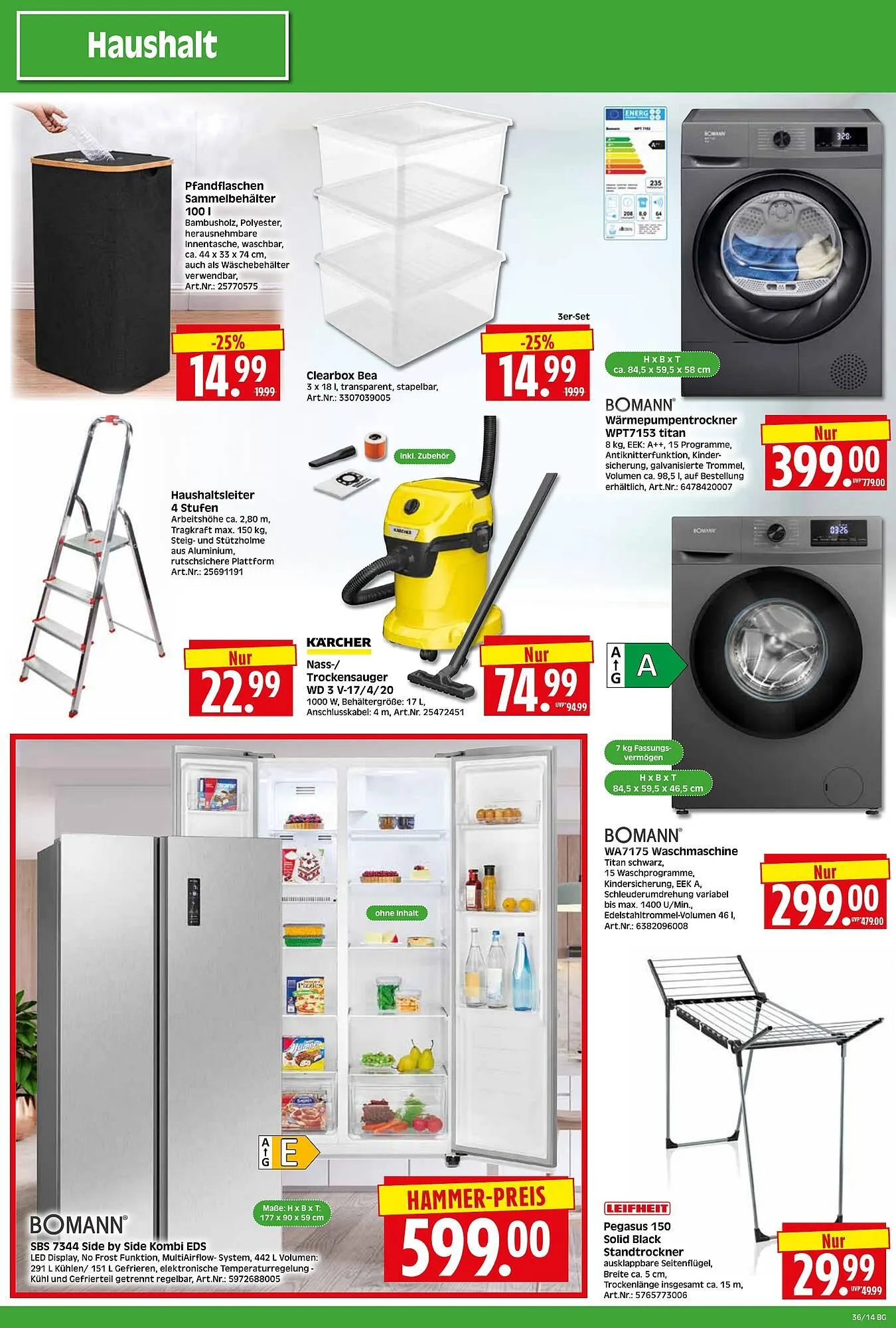 Herkules Baumarkt Prospekt von 1. September bis 6. September 2025 - Prospekt seite 14