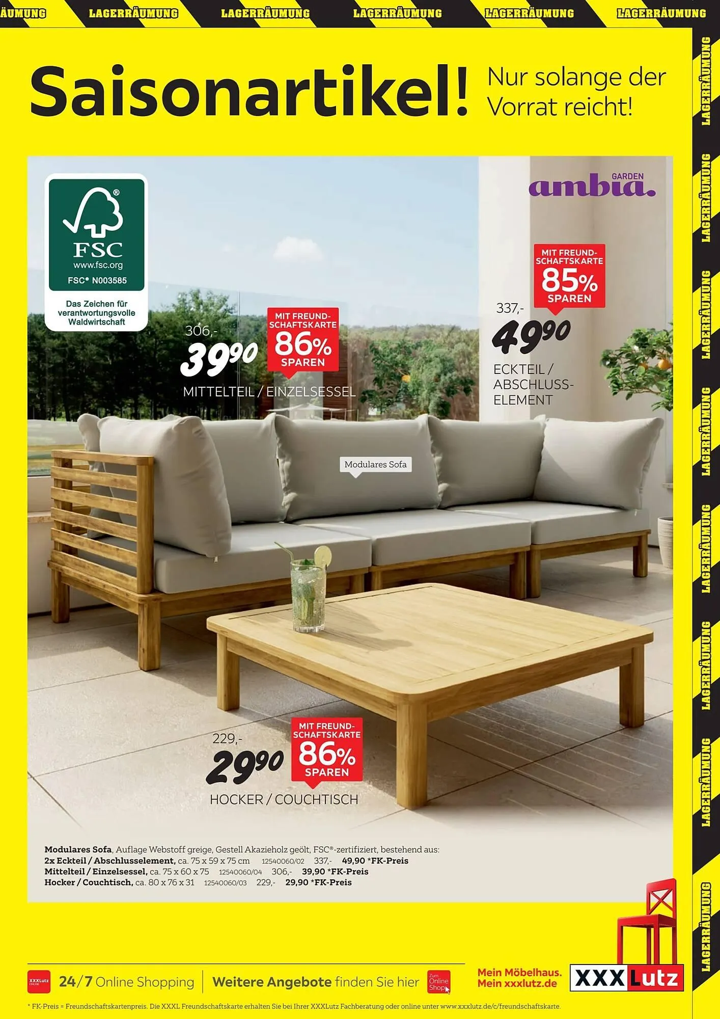 XXXLutz Prospekt von 18. September bis 6. Oktober 2025 - Prospekt seite 3