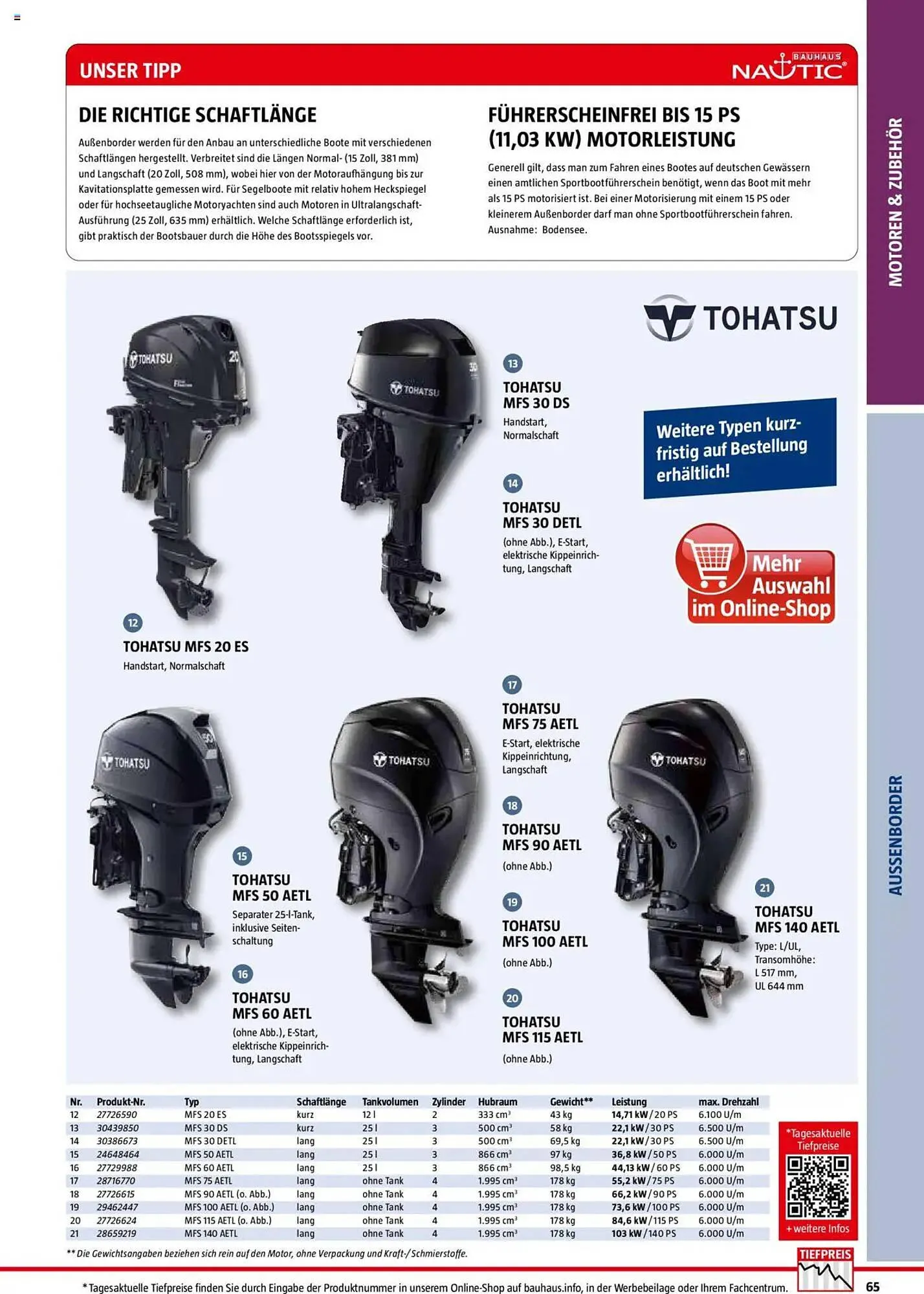 Bauhaus Prospekt von 20. Januar bis 31. Dezember 2025 - Prospekt seite 54
