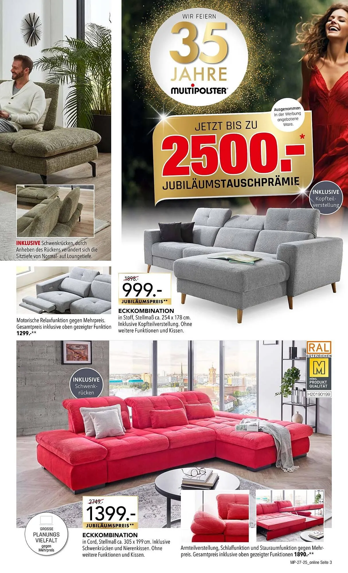 Multipolster Prospekt von 10. Juli bis 2. August 2025 - Prospekt seite 3