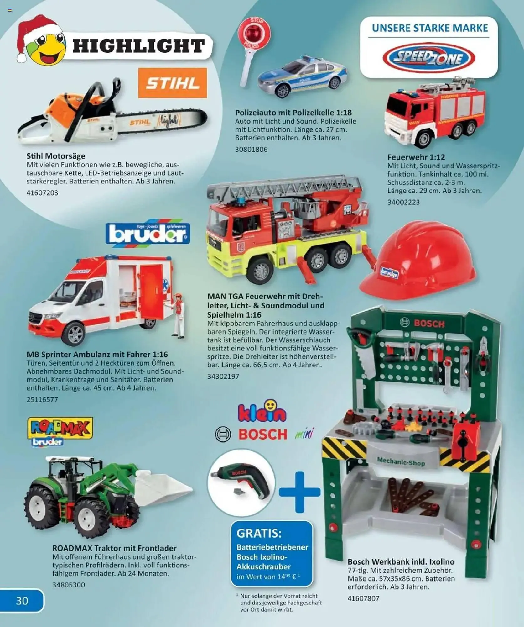 Vedes Prospekt von 18. September bis 24. Dezember 2025 - Prospekt seite 30