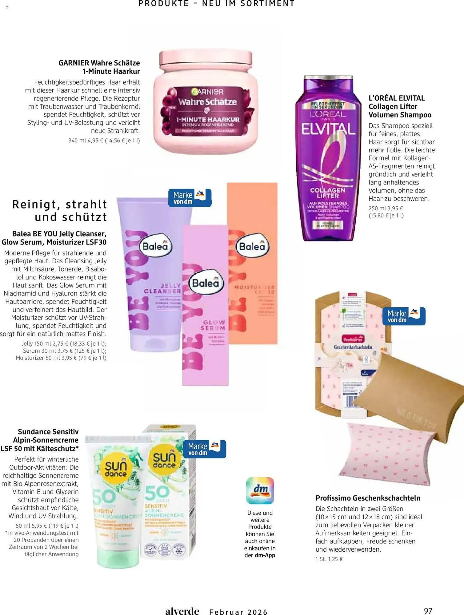 Dm drogerie Magazin von 1. Februar bis 28. Februar 2026 - Prospekt seite 97