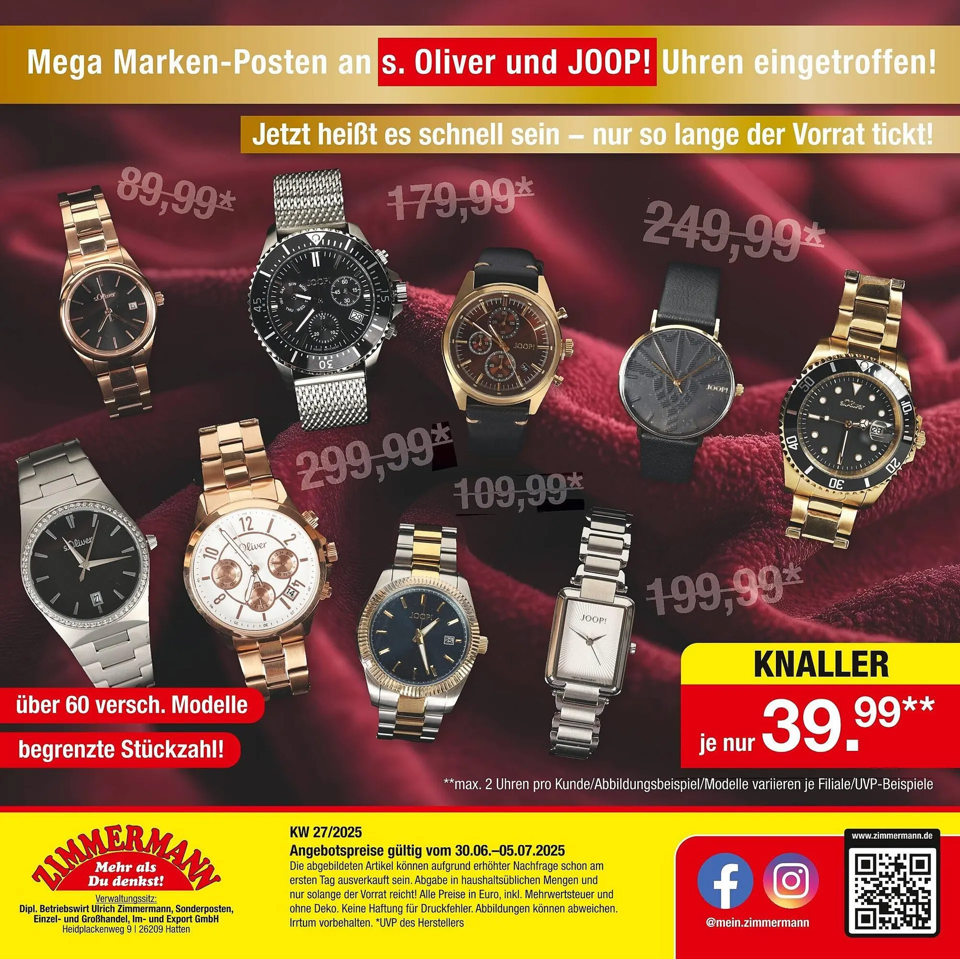 Zimmermann Prospekt von 30. Juni bis 6. Juli 2025 - Prospekt seite 32