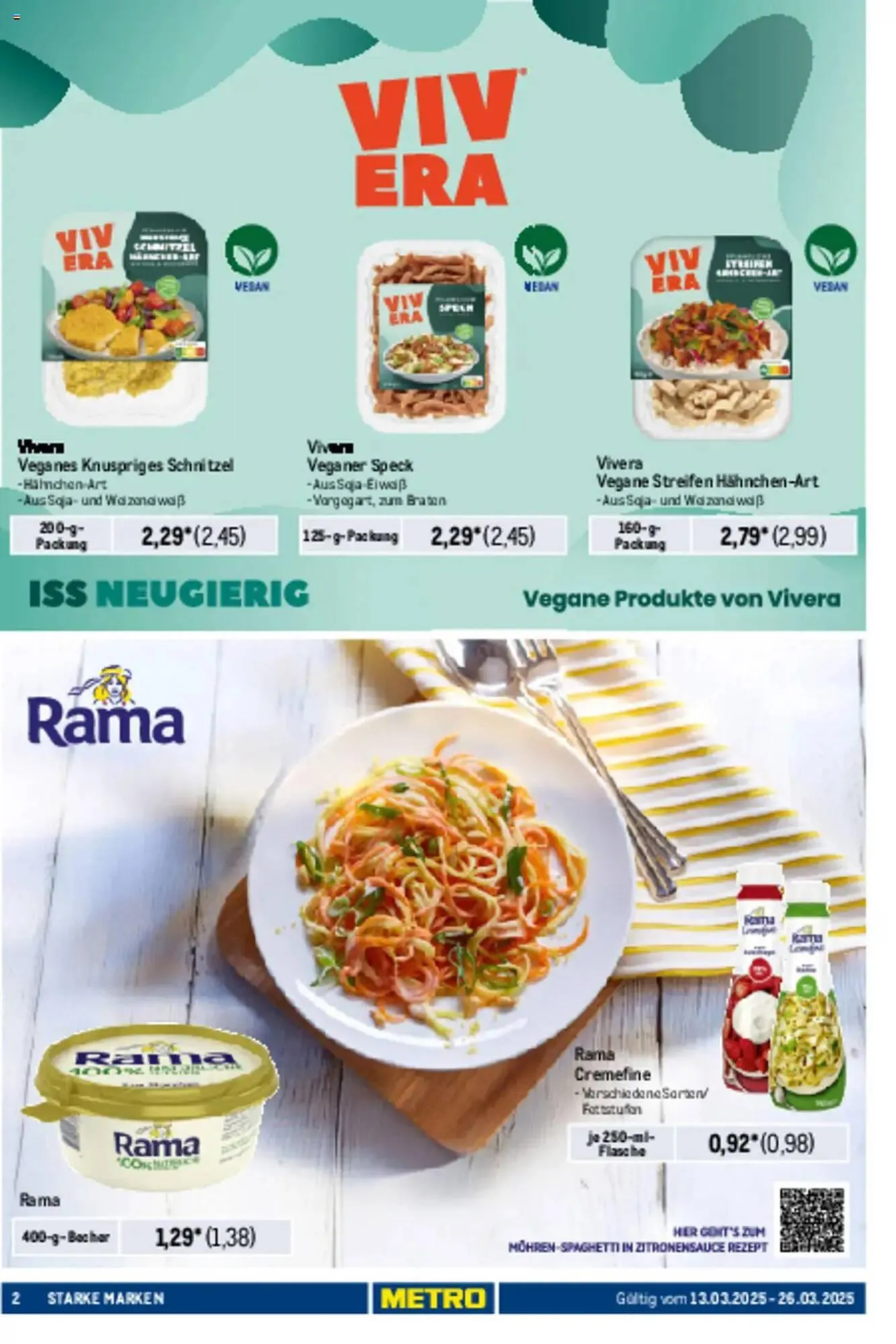 METRO Prospekt von 13. März bis 26. März 2025 - Prospekt seite 2
