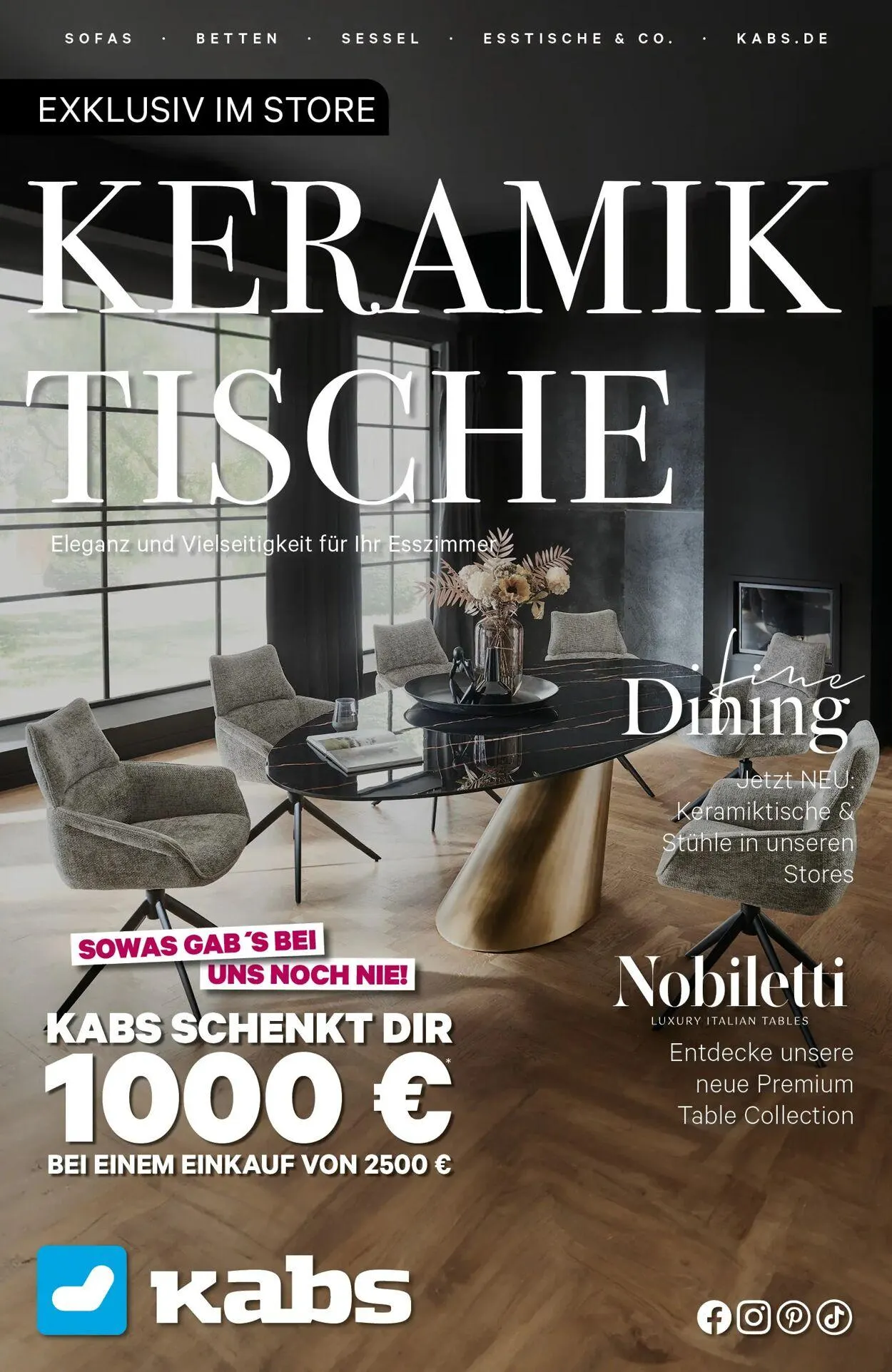 Kabs Aktueller Prospekt von 27. Juni bis 25. Juli 2025 - Prospekt seite 1