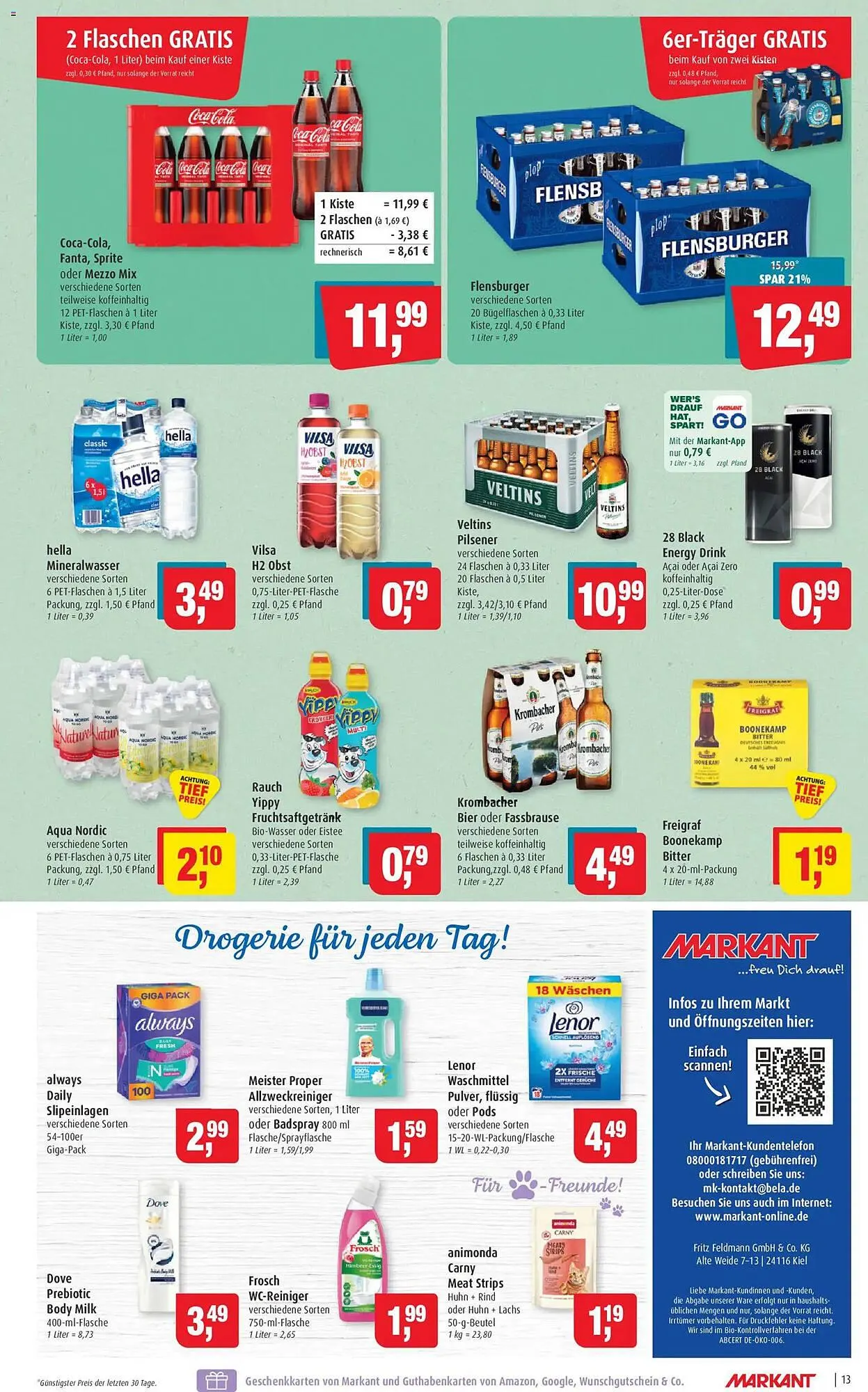 Markant Prospekt von 23. März bis 28. März 2026 - Prospekt seite 13