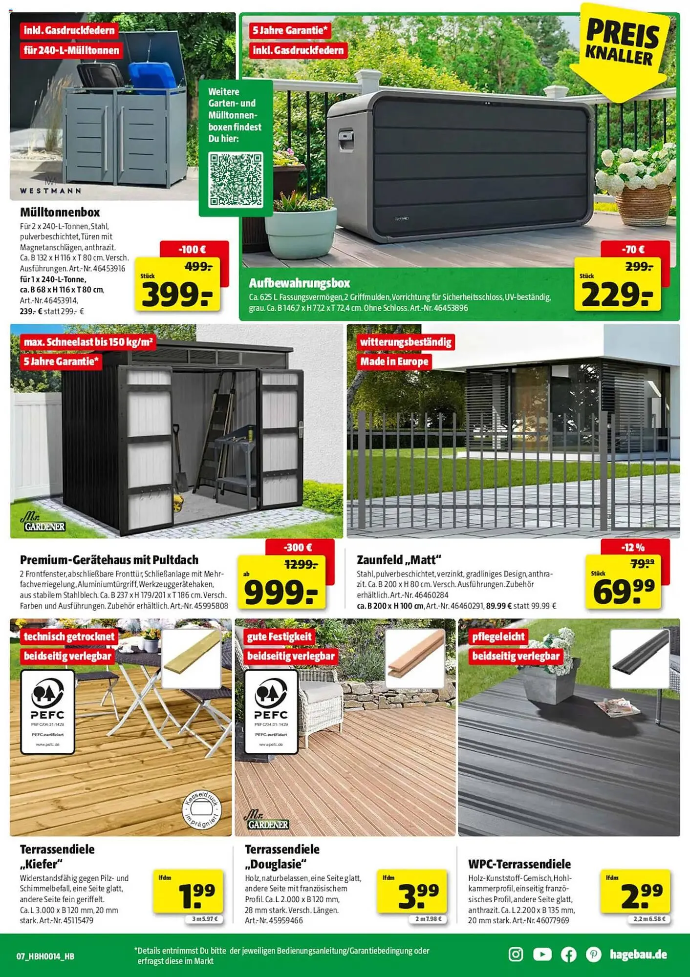 Hagebau Prospekt von 28. März bis 4. April 2026 - Prospekt seite 7