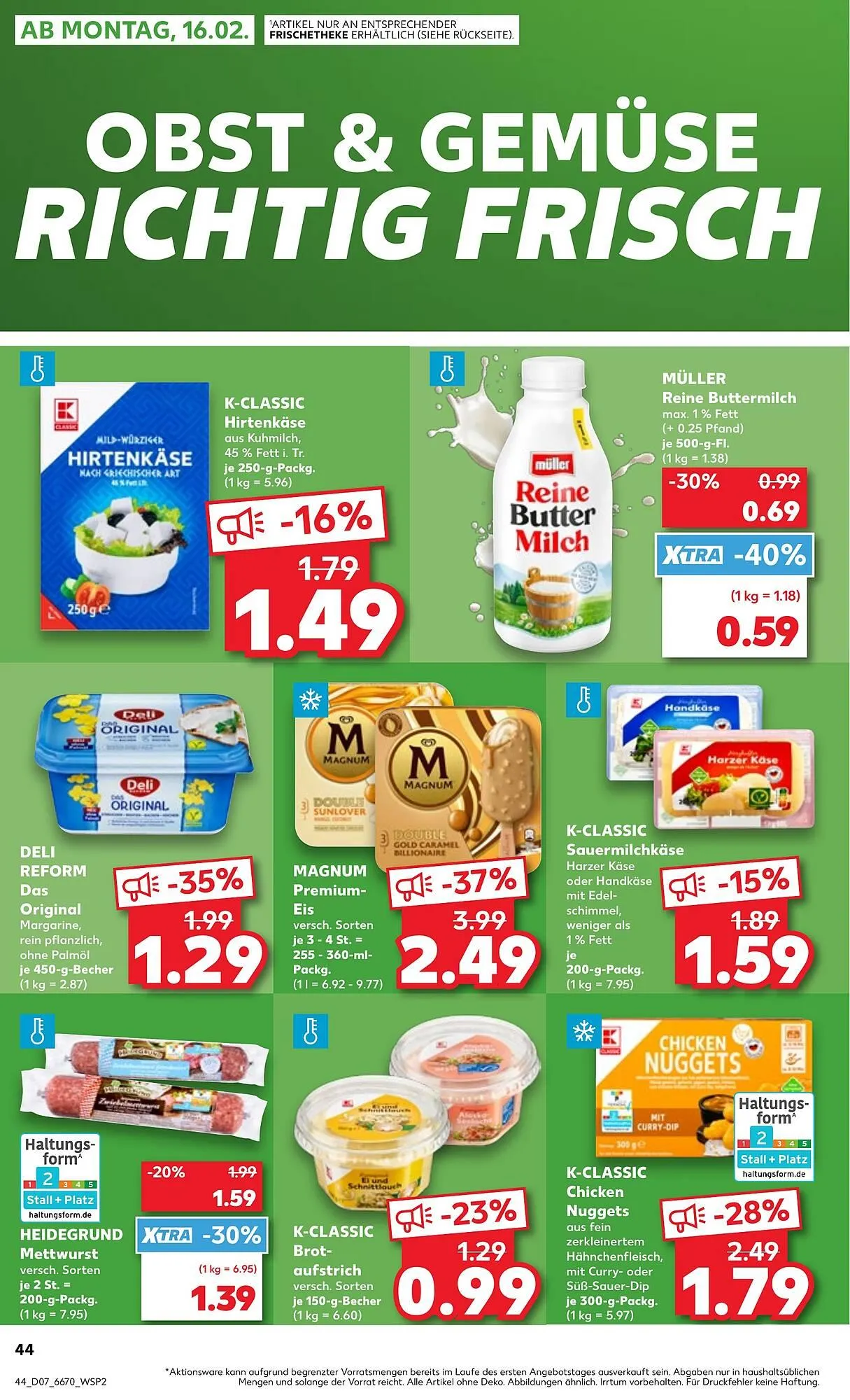Kaufland Prospekt von 12. Februar bis 18. Februar 2026 - Prospekt seite 44