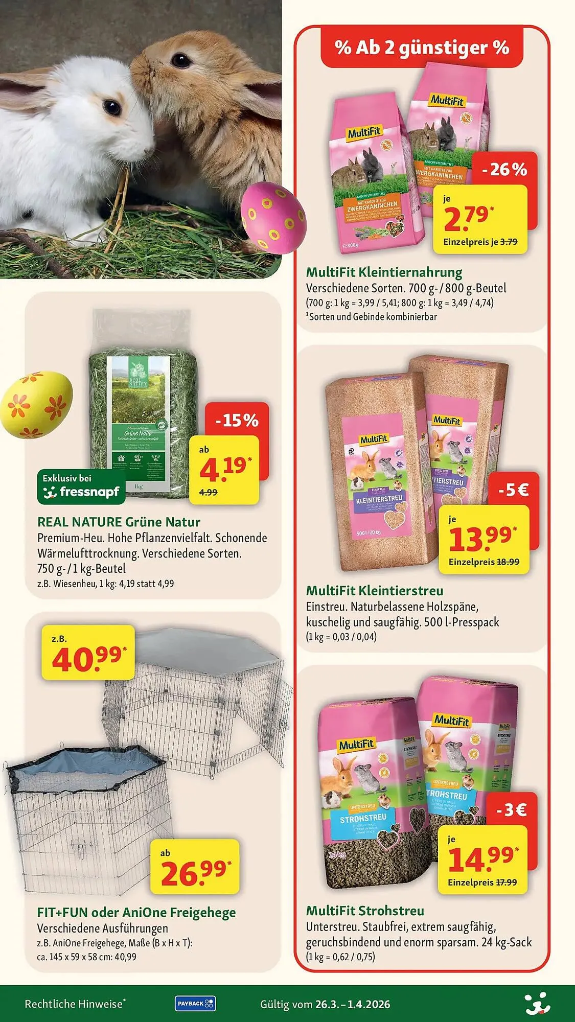 Fressnapf Prospekt von 25. März bis 1. April 2026 - Prospekt seite 20