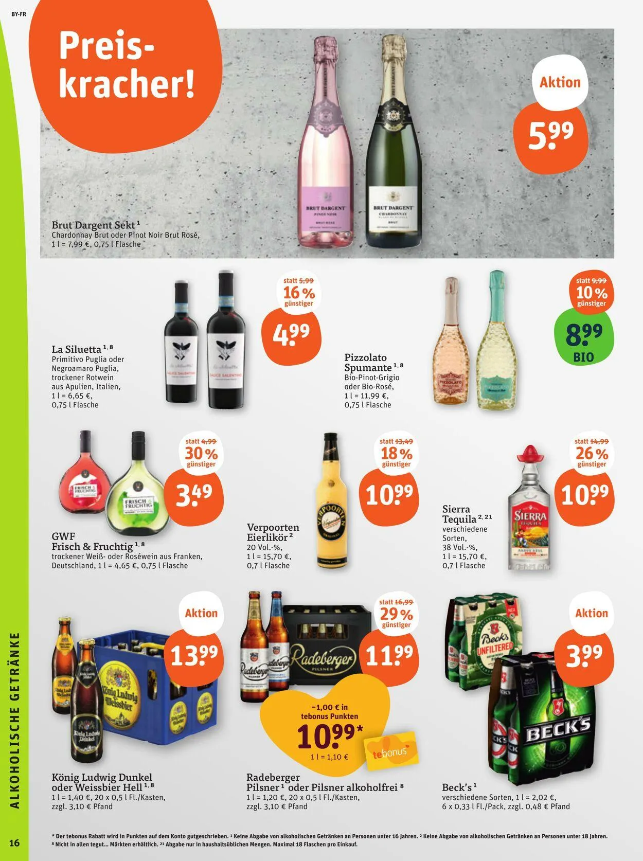 Tegut Aktueller Prospekt von 11. August bis 17. August 2025 - Prospekt seite 18