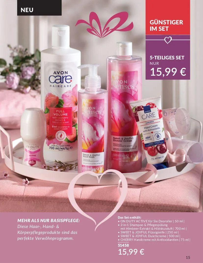 Avon Aktueller Prospekt von 9. April bis 23. April 2025 - Prospekt seite 15