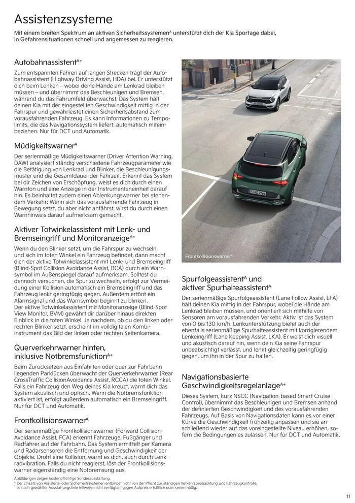 KIA Sportage Hybrid von 3. September bis 3. September 2025 - Prospekt seite 11