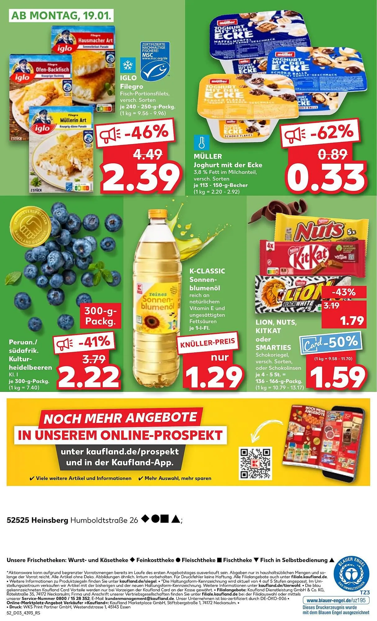 Kaufland Prospekt von 15. Januar bis 21. Januar 2026 - Prospekt seite 52