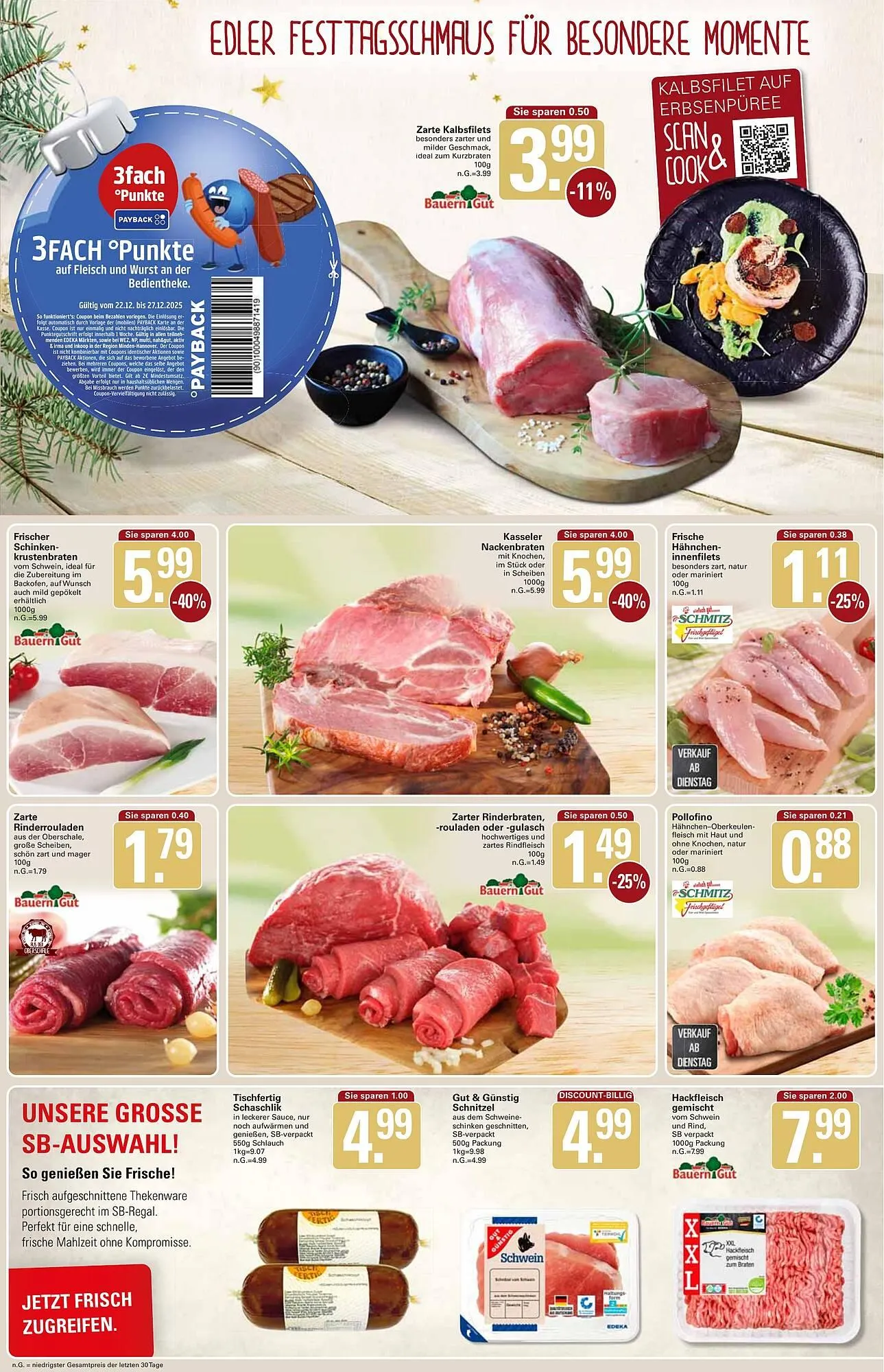 WEZ Prospekt von 22. Dezember bis 27. Dezember 2025 - Prospekt seite 4