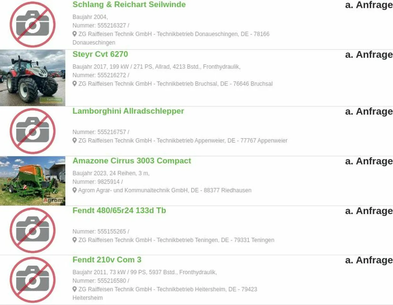 ZG Raiffeisen Aktueller Prospekt von 7. April bis 16. April 2025 - Prospekt seite 77