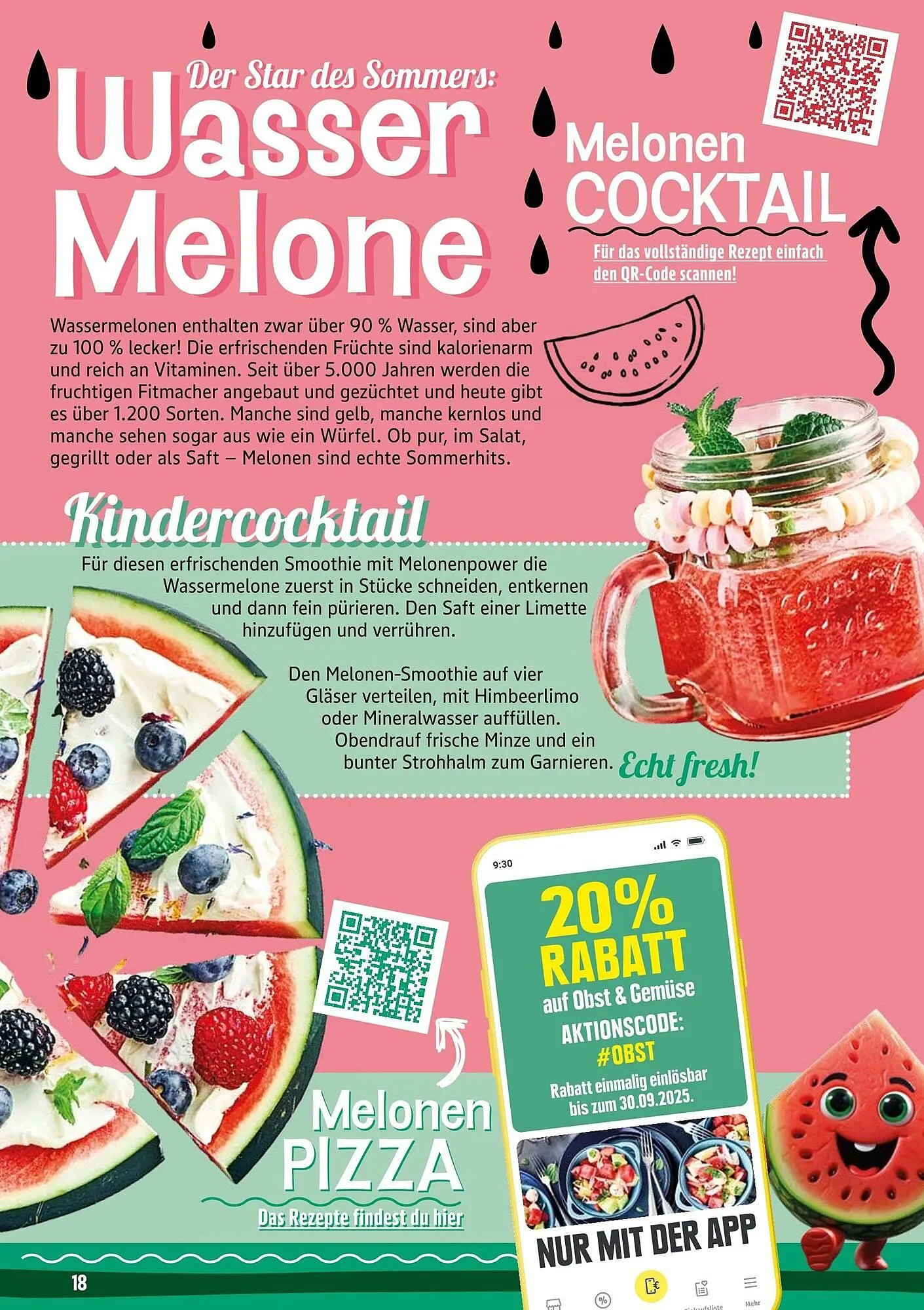 Edeka Prospekt von 23. Juni bis 30. September 2025 - Prospekt seite 18