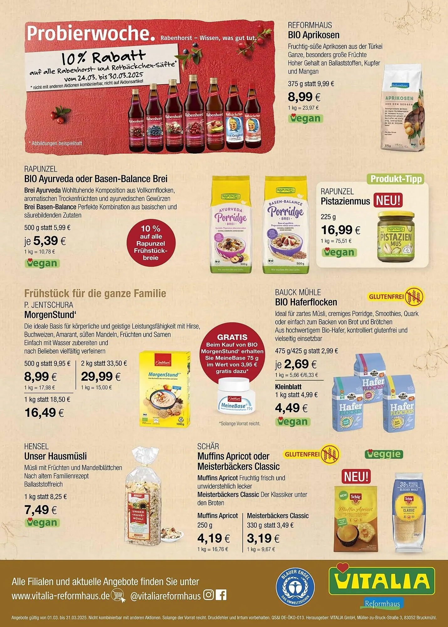 Vitalia Prospekt von 1. März bis 31. März 2025 - Prospekt seite 8