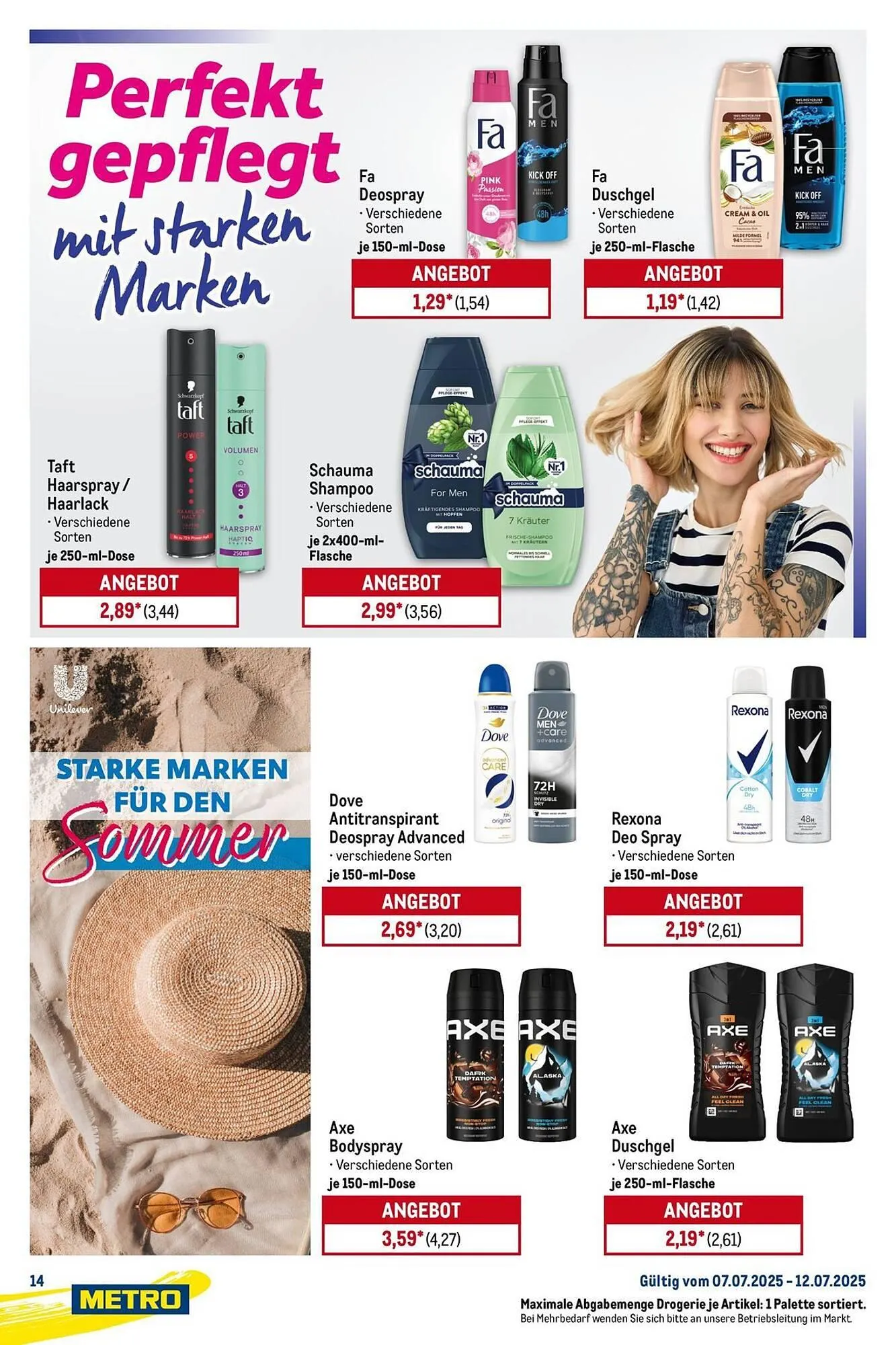 METRO Prospekt von 7. Juli bis 12. Juli 2025 - Prospekt seite 14