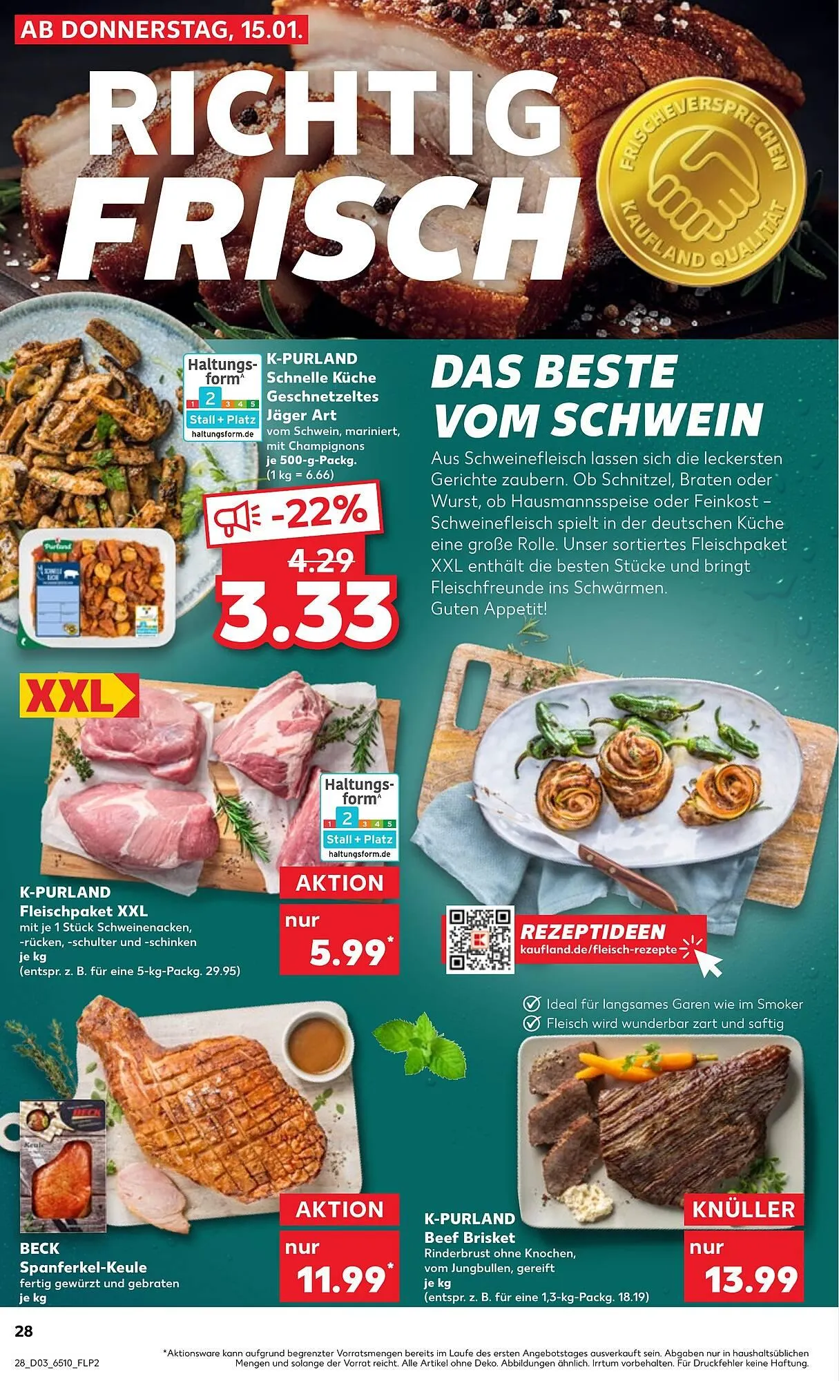 Kaufland Prospekt von 15. Januar bis 21. Januar 2026 - Prospekt seite 28