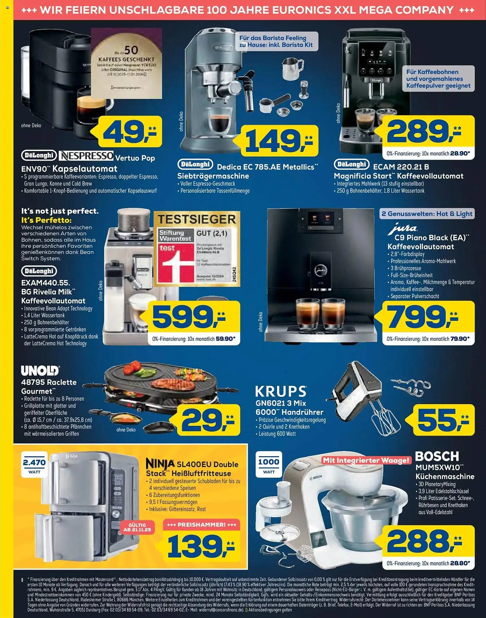 Euronics Prospekt von 19. November bis 25. November 2025 - Prospekt seite 8