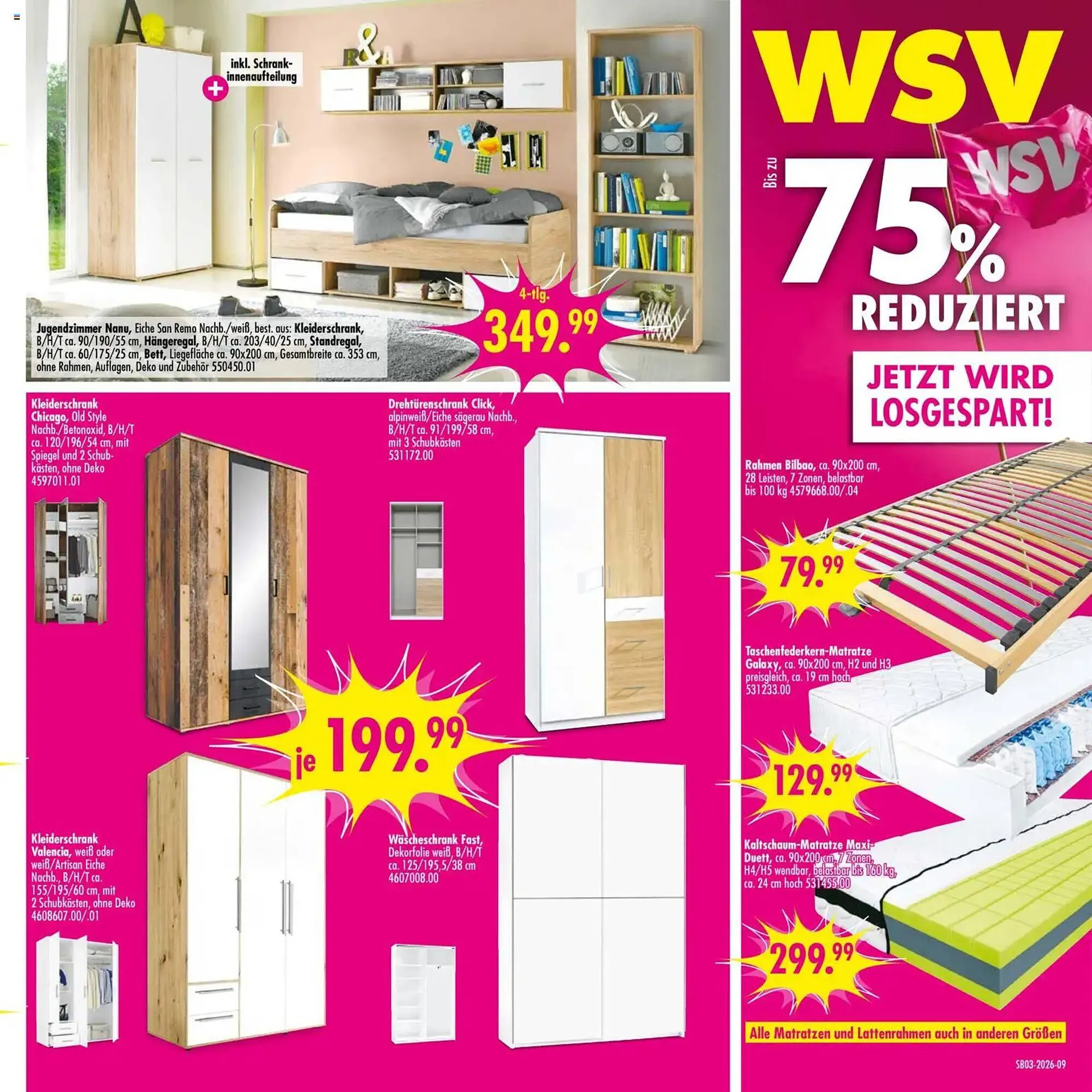 Möbel Boss Prospekt von 10. Januar bis 16. Februar 2026 - Prospekt seite 9