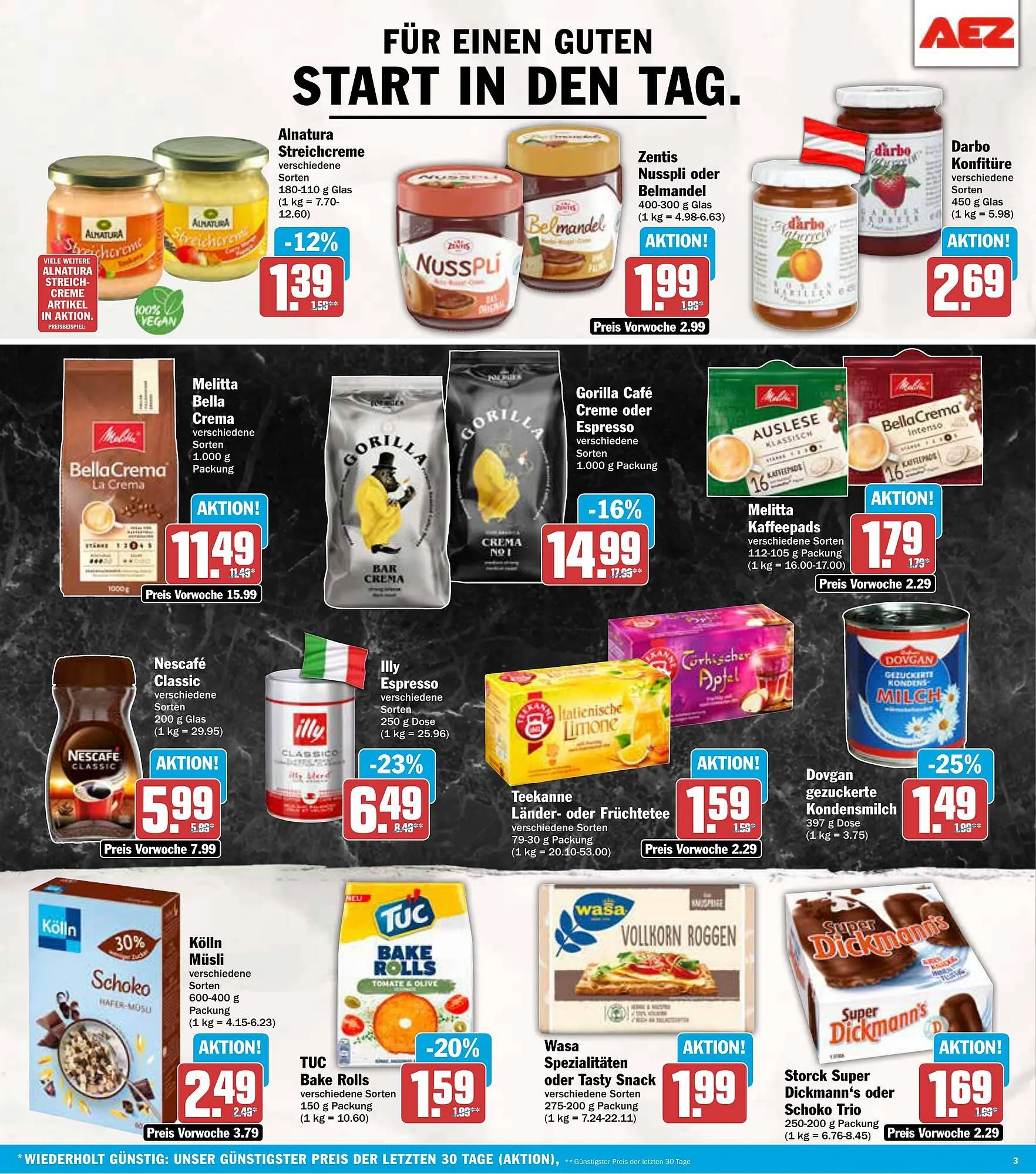 AEZ Prospekt von 31. März bis 5. April 2025 - Prospekt seite 3