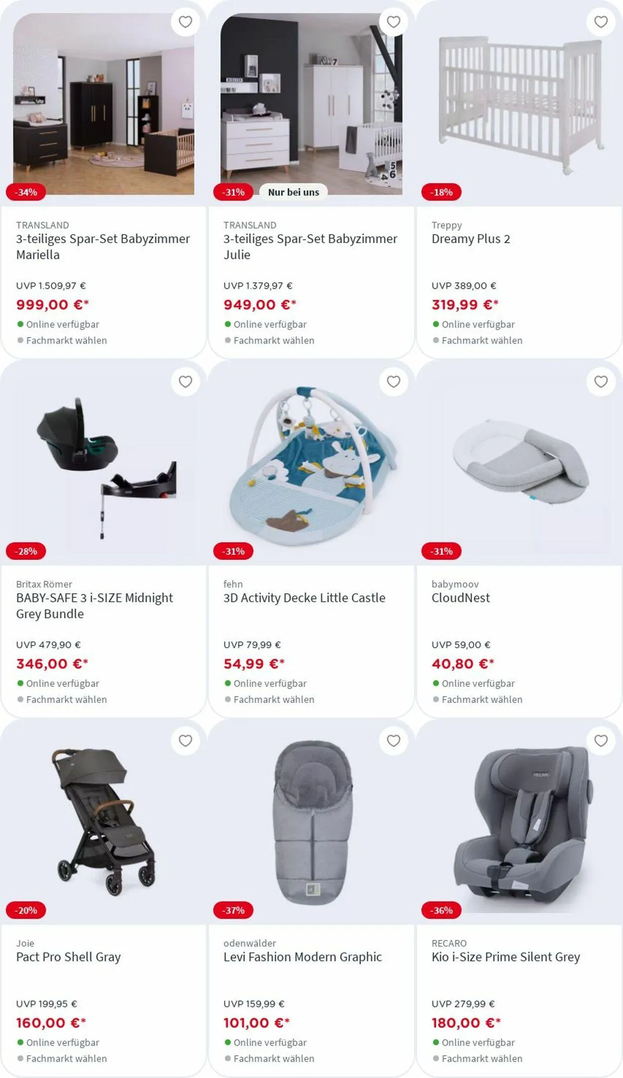 BabyOne Aktueller Prospekt von 10. März bis 16. März 2025 - Prospekt seite 80