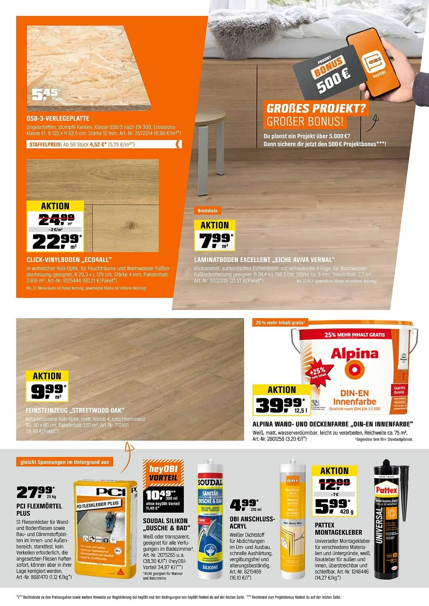 OBI Prospekt von 16. Mai bis 31. Mai 2025 - Prospekt seite 20