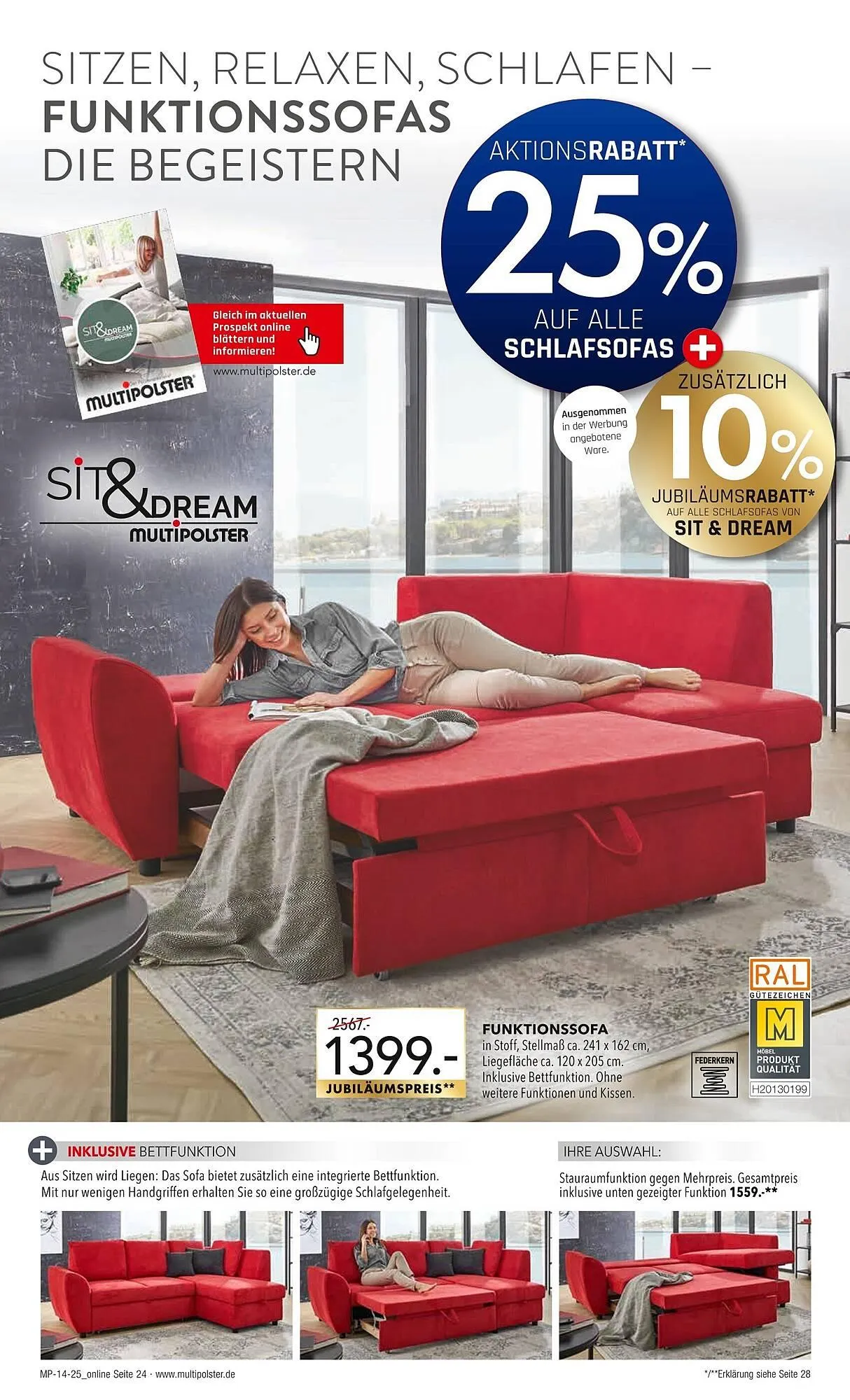 Multipolster Prospekt von 1. April bis 30. April 2025 - Prospekt seite 24