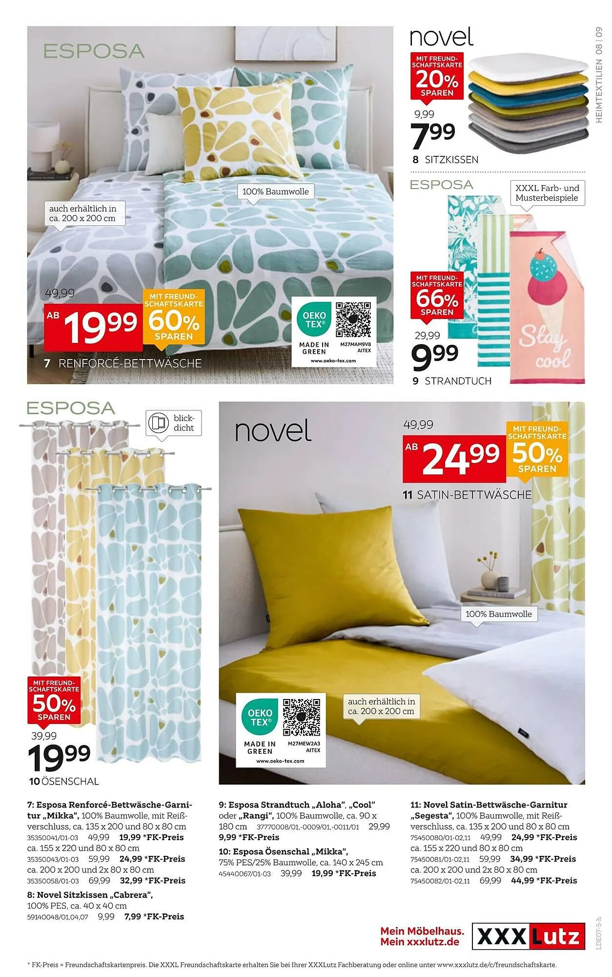 XXXLutz Prospekt von 14. Juli bis 20. Juli 2025 - Prospekt seite 9